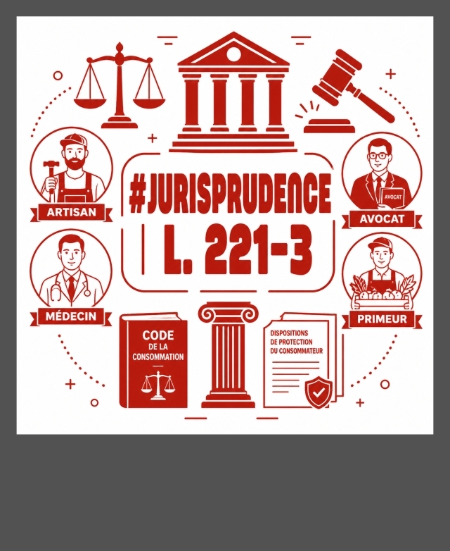 #JURISPRUDENCE | Panorama de jurisprudence 2025-2026  | Article L. 221-3 code de la consommation | Contrats B2B