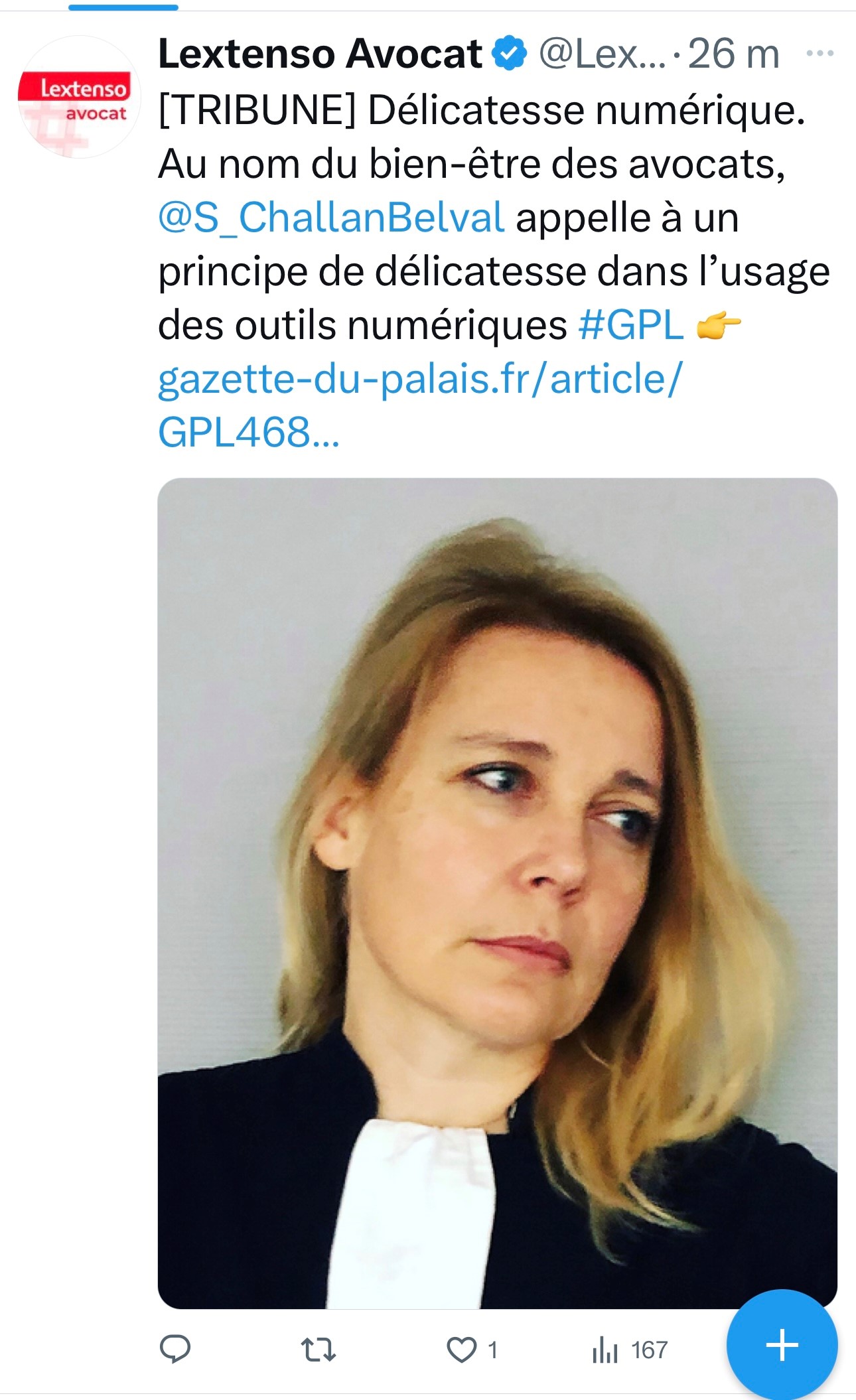 DELICATESSE NUMERIQUE - Article dans la Gazette du Palais du 24 septembre 2024 N°GPL468g0