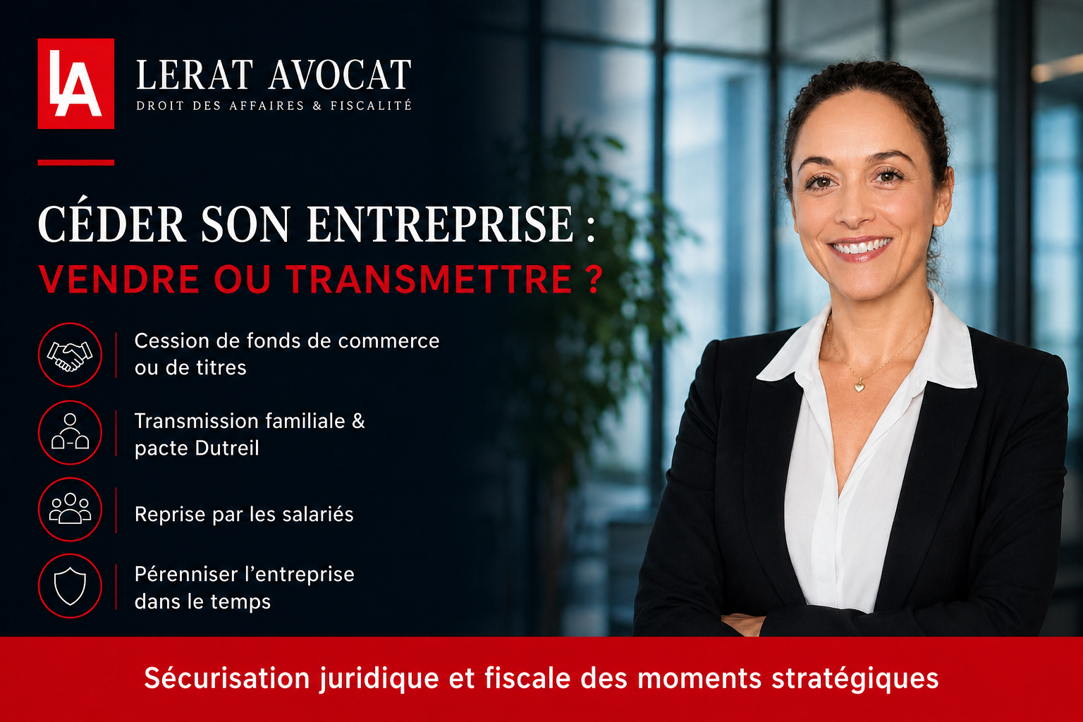 Céder son entreprise - vendre ou transmettre