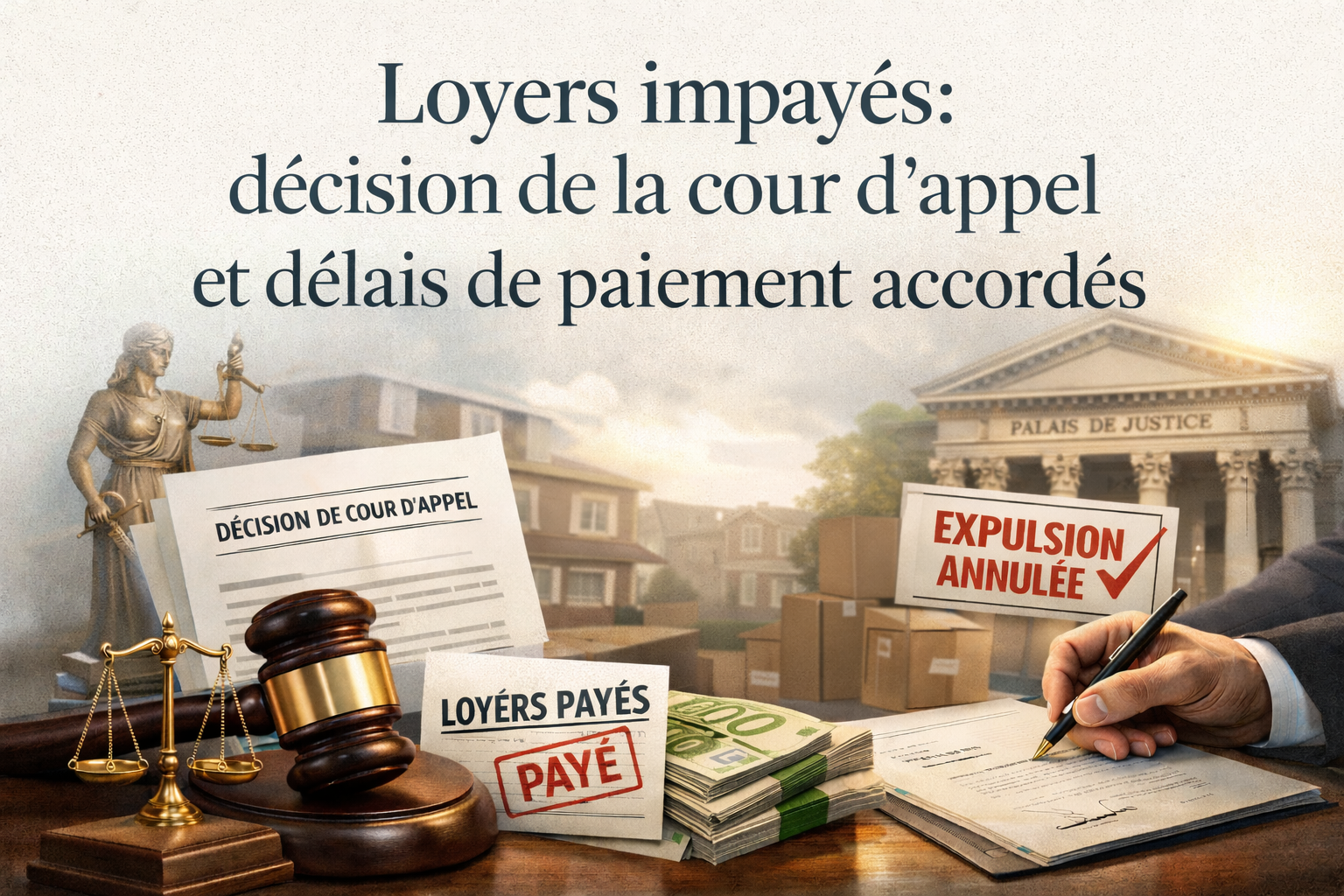 La cour d’appel accorde des délais de paiement : Résiliation du bail écartée après apurement de la dette locative 