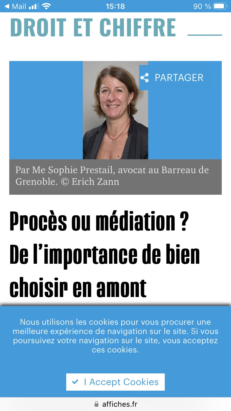 L'importance et l'intérêt de choisir en amont entre procès et Médiation