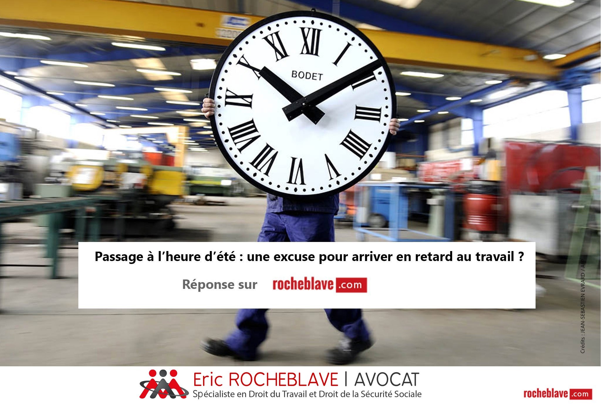 Passage à l’heure d’été : une excuse pour arriver en retard au travail ?