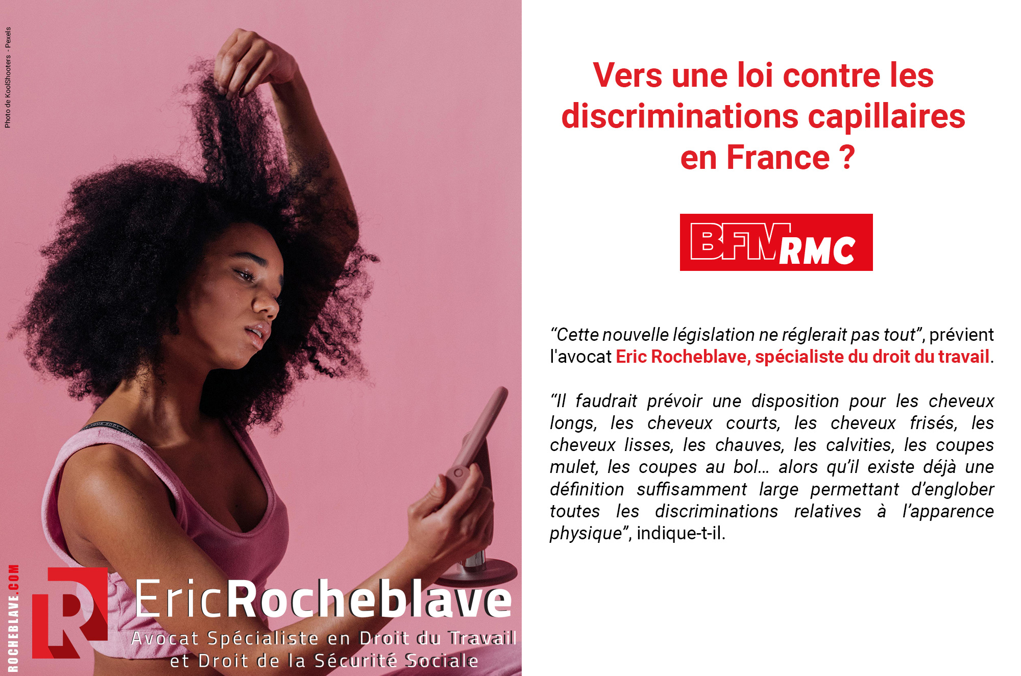 Vers une loi contre les discriminations capillaires en France ?