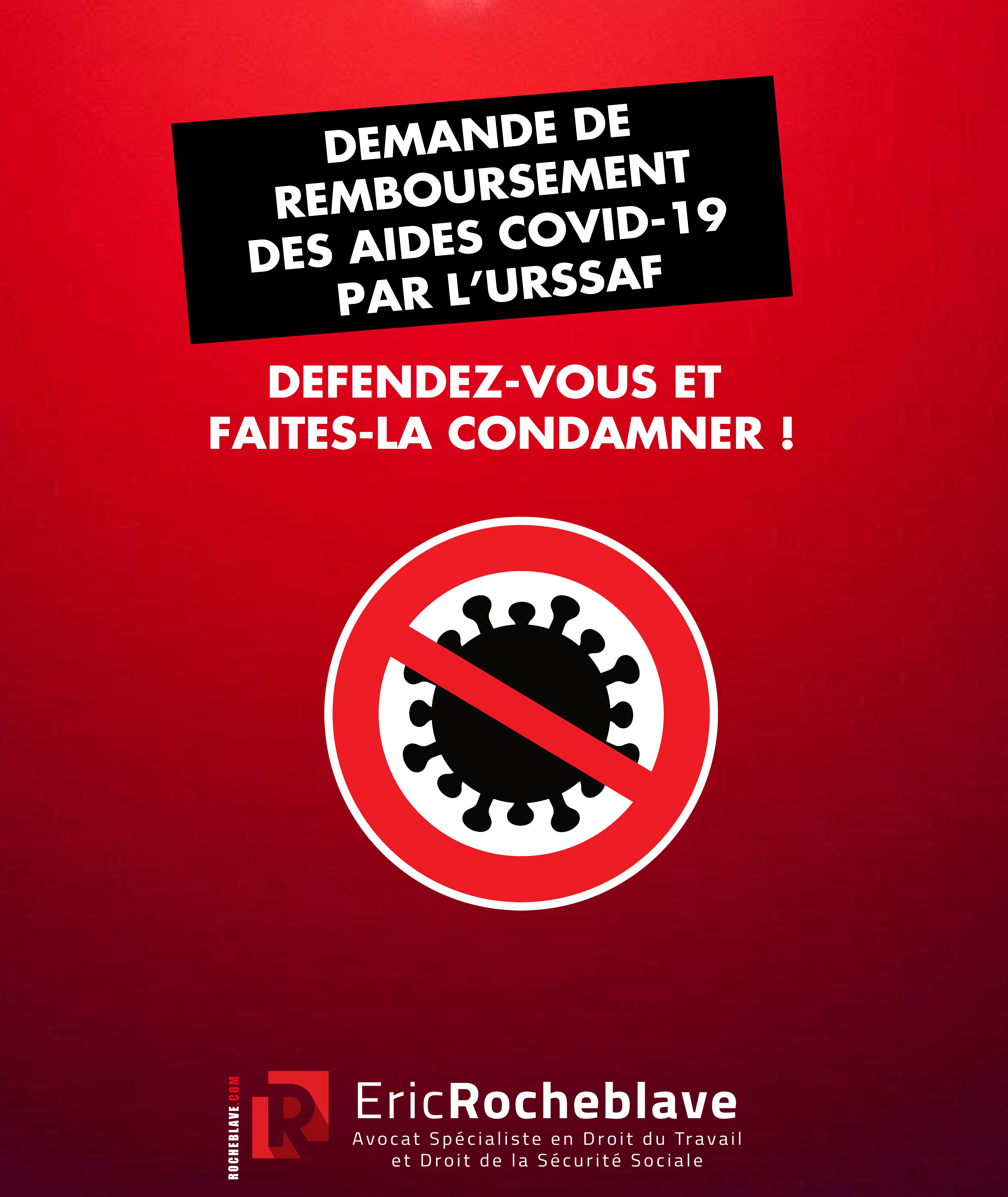 Demande de remboursement des aides covid-19 par l’URSSAF : défendez-vous et faites-la condamner !