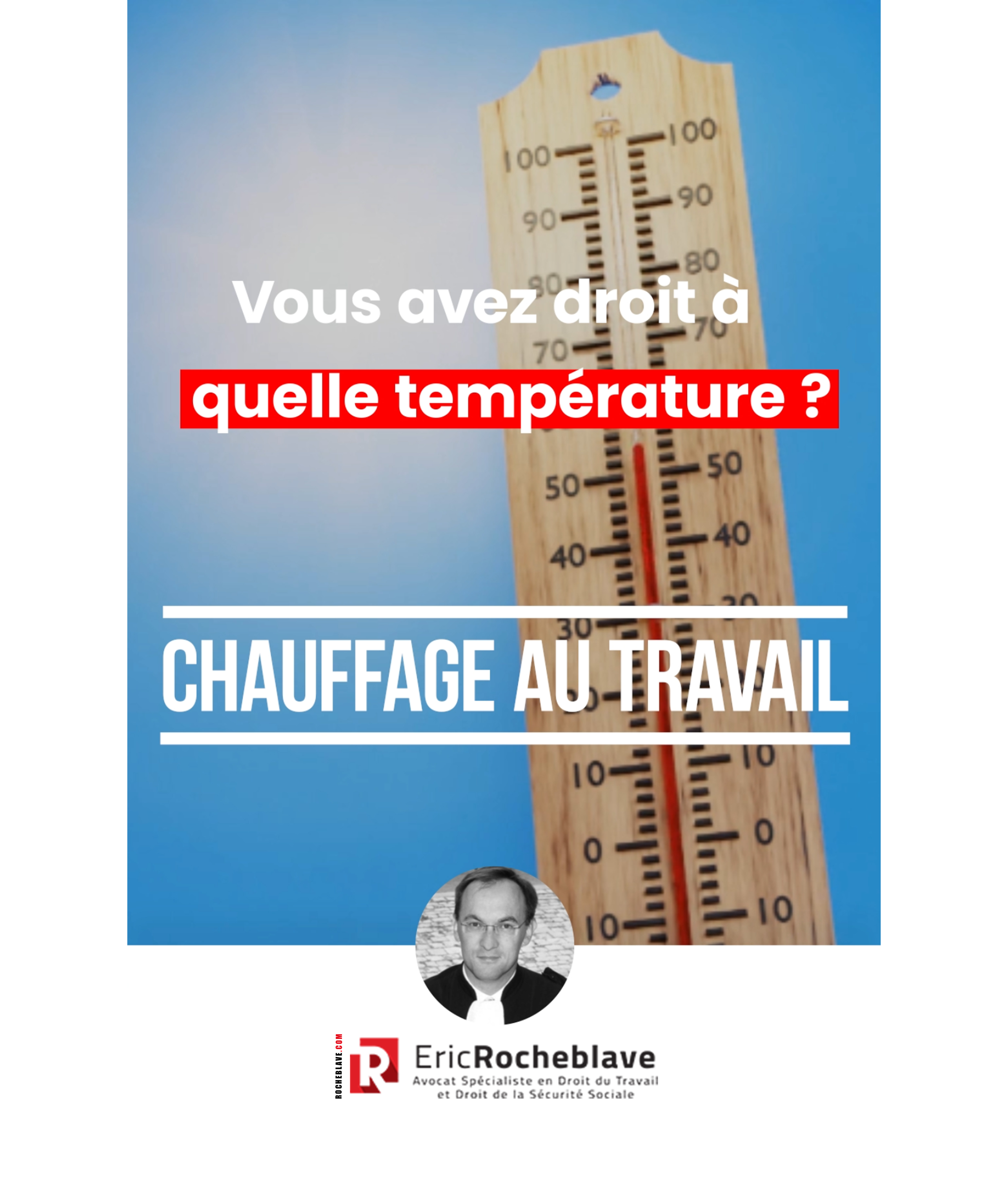 Chauffage au travail : vous avez droit à quelle température ?