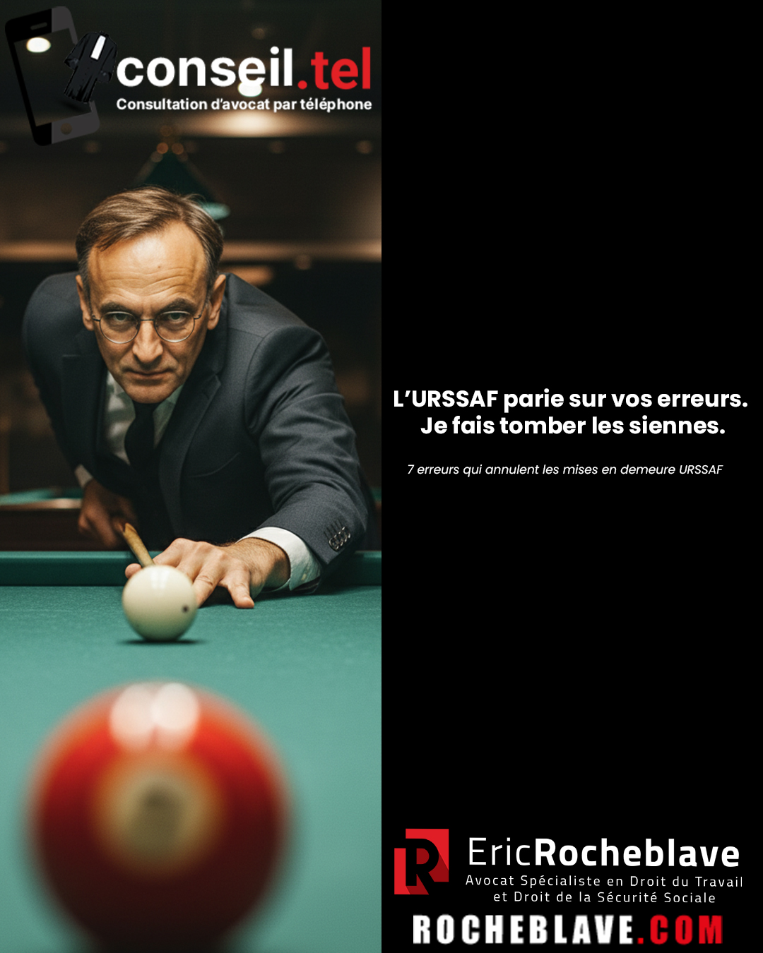 L’URSSAF parie sur vos erreurs. Je fais tomber les siennes. 7 erreurs qui annulent les mises en demeure URSSAF