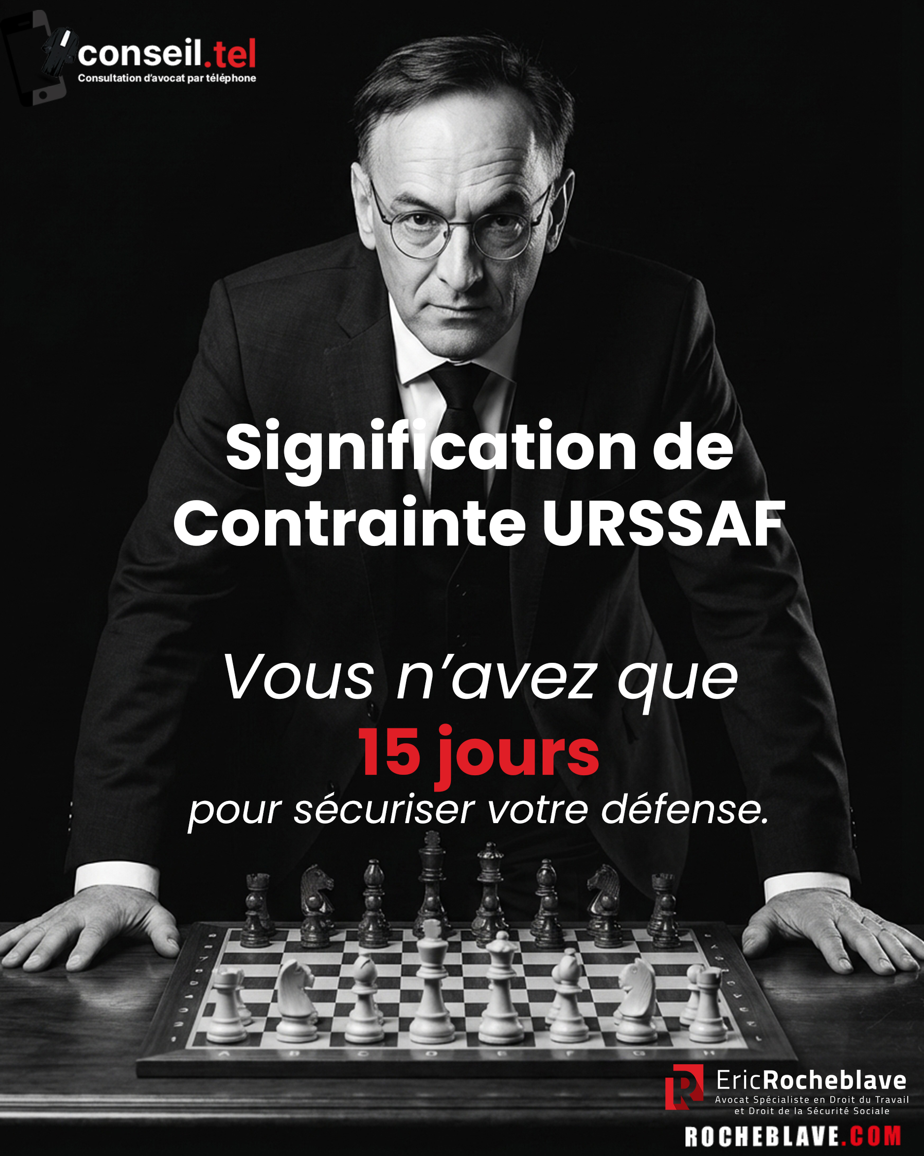 Signification de contrainte URSSAF