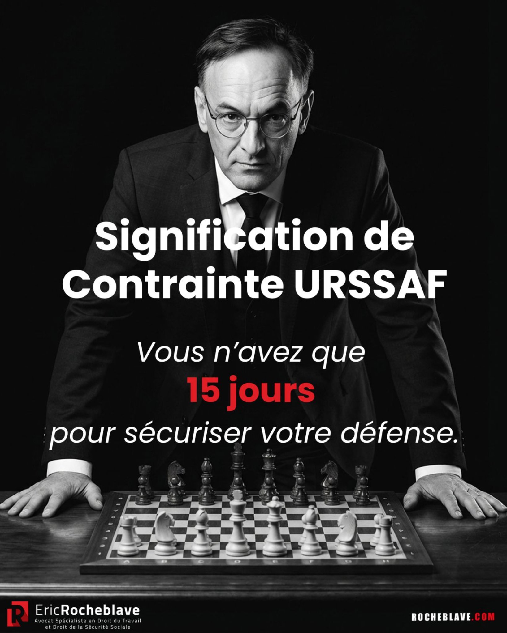 Signification de contrainte URSSAF