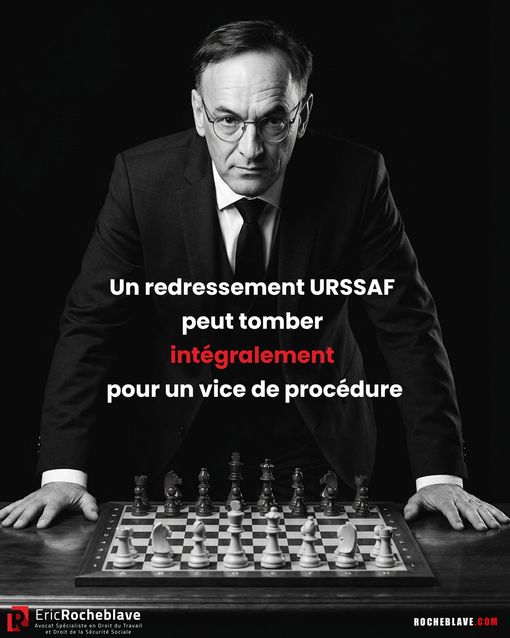 Un redressement URSSAF peut tomber intégralement pour un vice de procédure.
