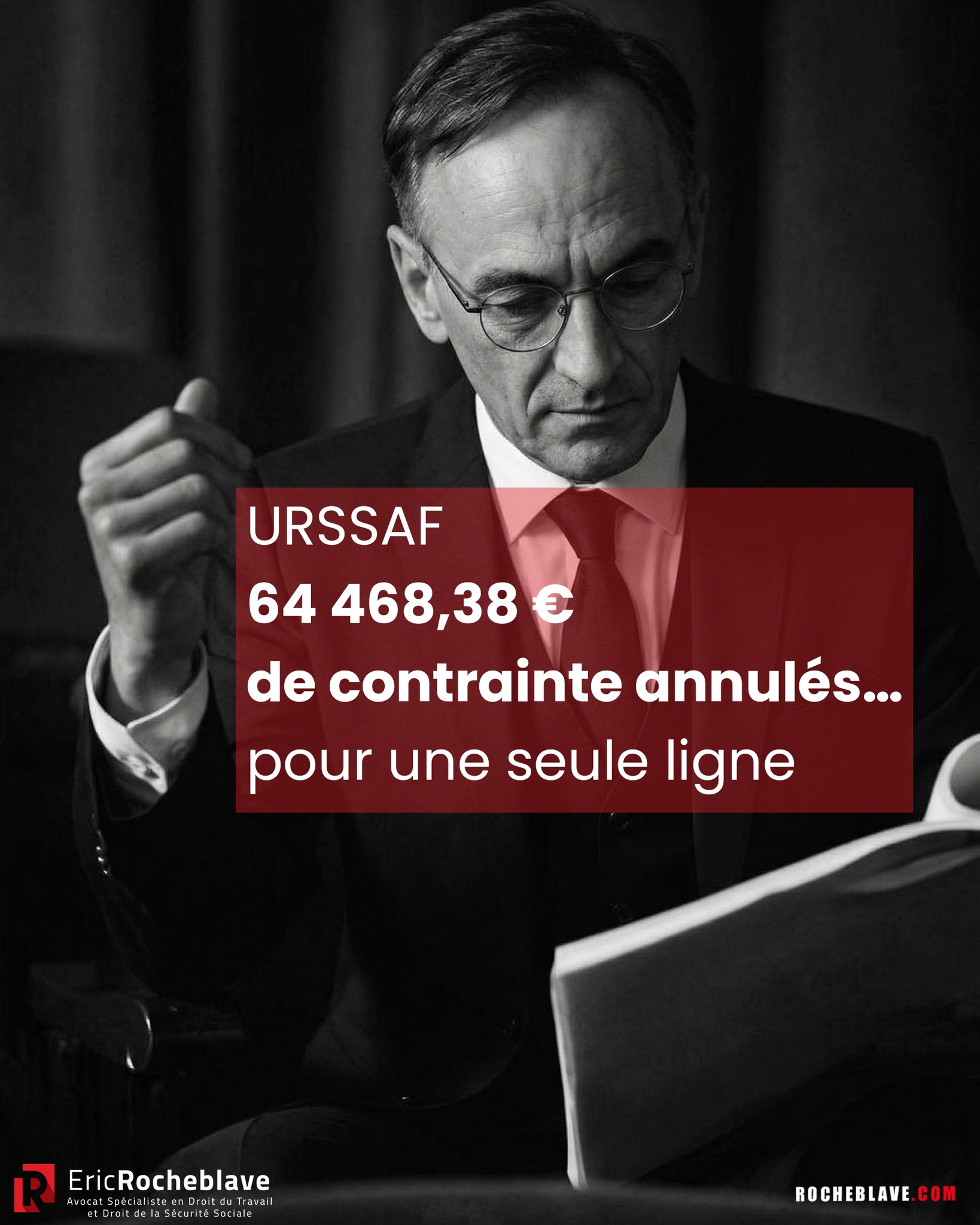URSSAF : 64 468,38 € annulés… pour une seule ligne