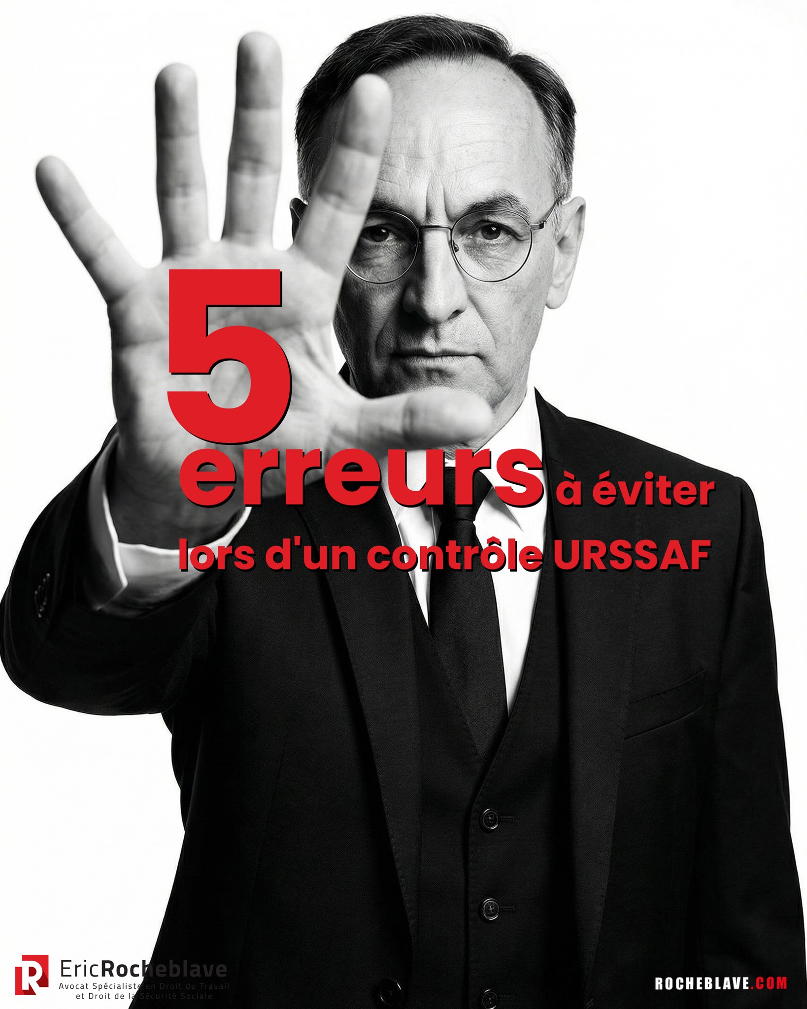 5 erreurs à éviter lors d’un contrôle URSSAF