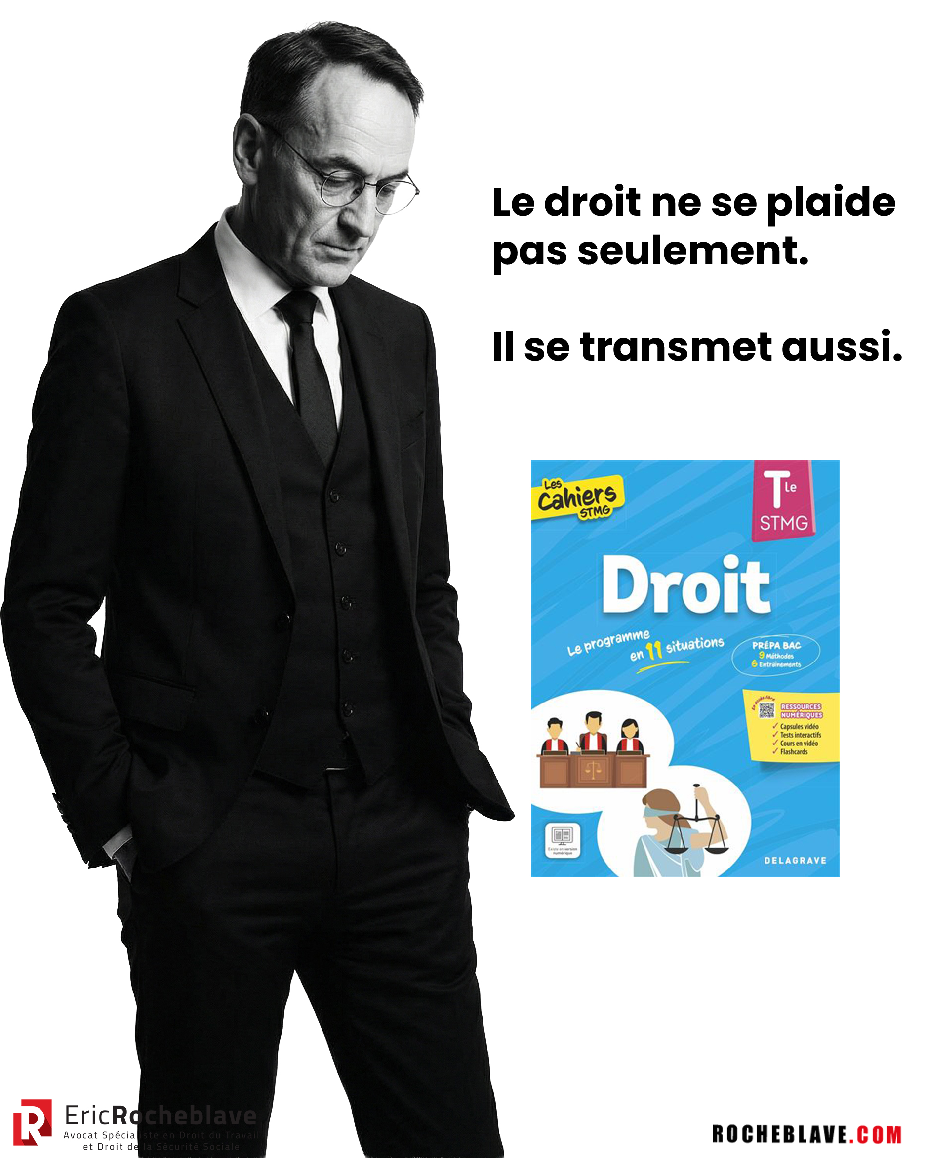 Le droit ne se plaide pas seulement. Il se transmet aussi.