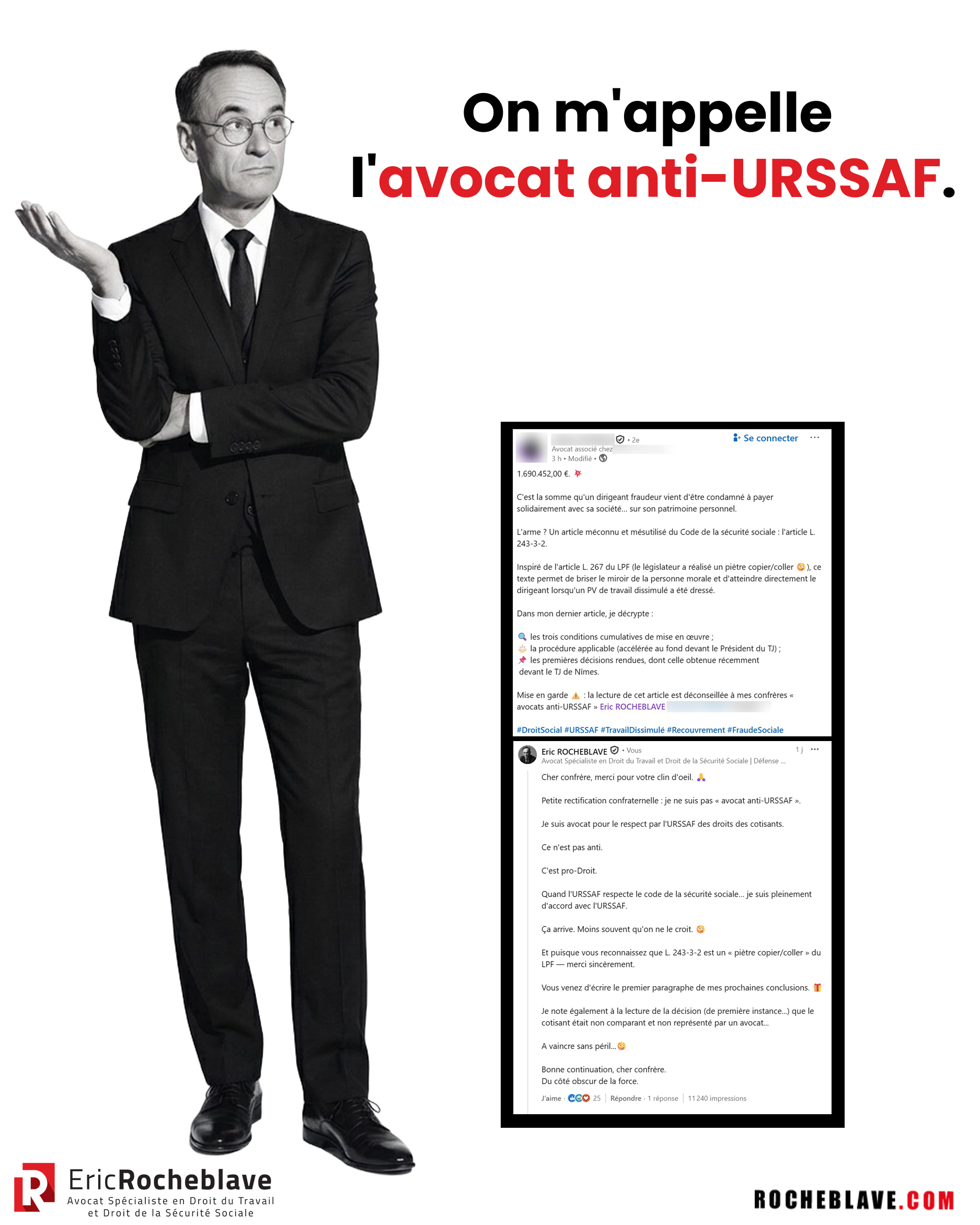 On m'appelle l'avocat anti-URSSAF.