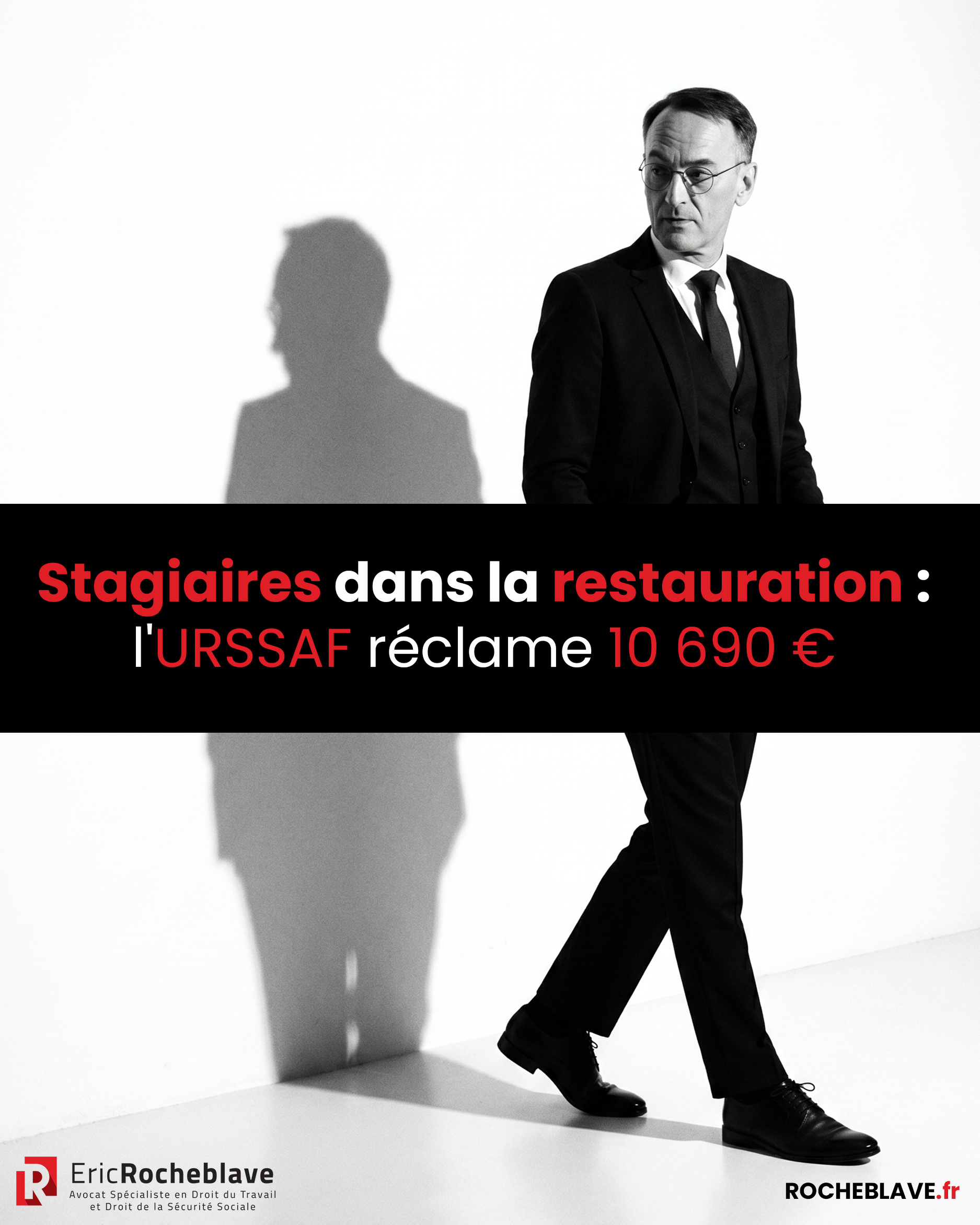 Stagiaires dans la restauration : l'URSSAF réclame 10 690 €