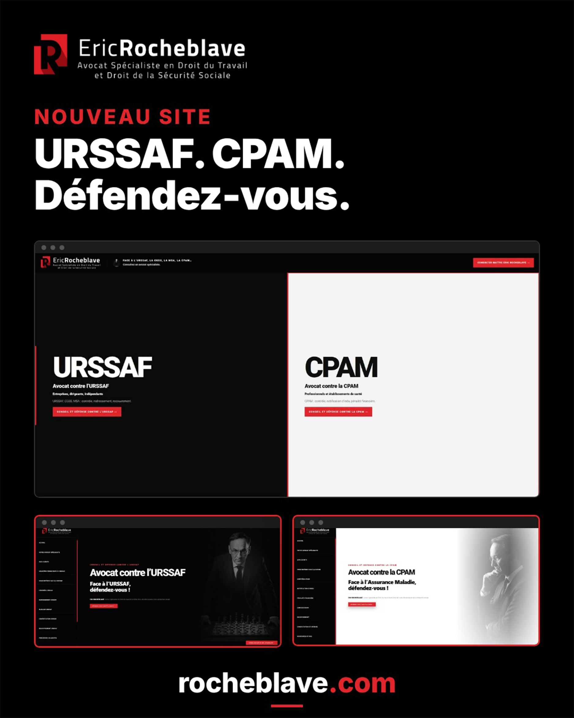 Mon nouveau site est en ligne.