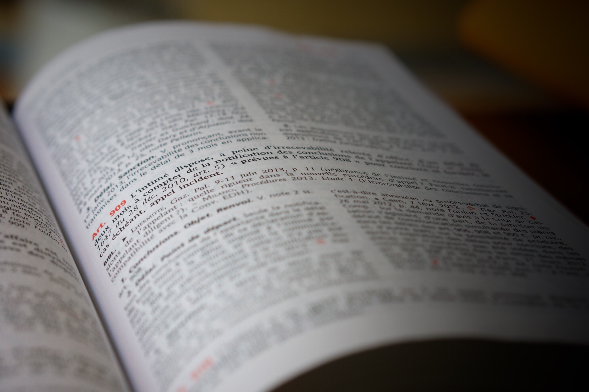 905 et 908 et suivants ?