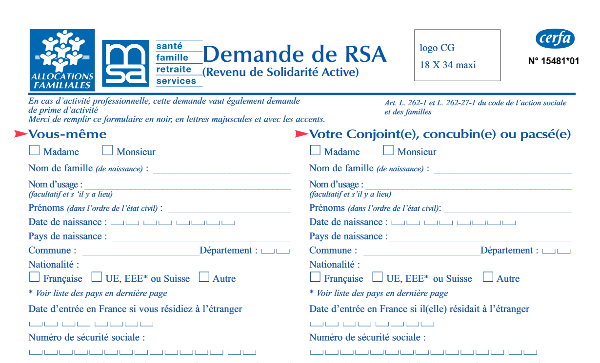 CONDAMNATION DE LA CAF ET ANNULATION DES DECISIONS RECLAMANTS DES INDUS DE PRESTATIONS POUR VIE MARTIALE NON DECLAREE