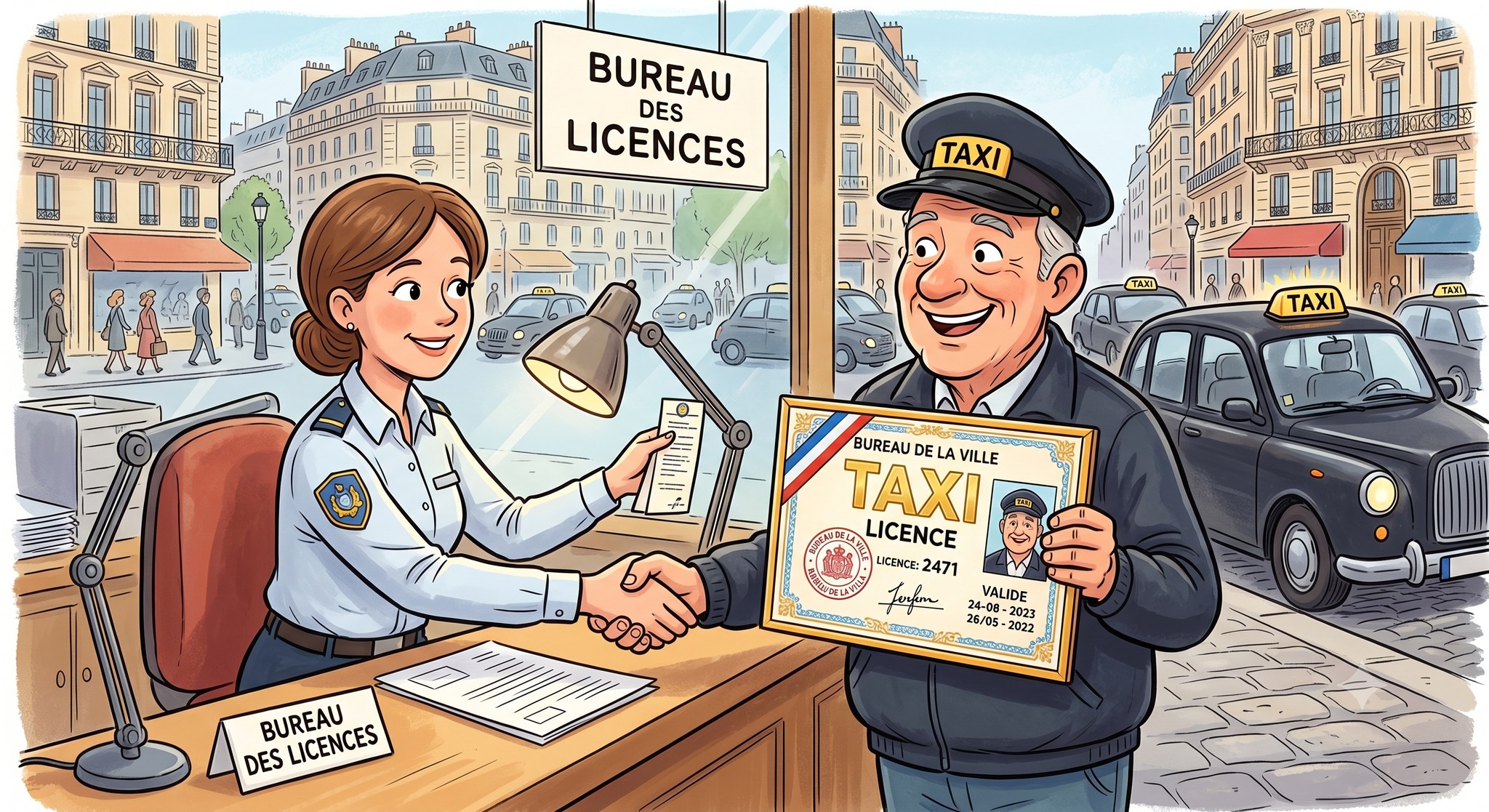 Licence de taxi : l'administration ne peut pas vous faire attendre indéfiniment !