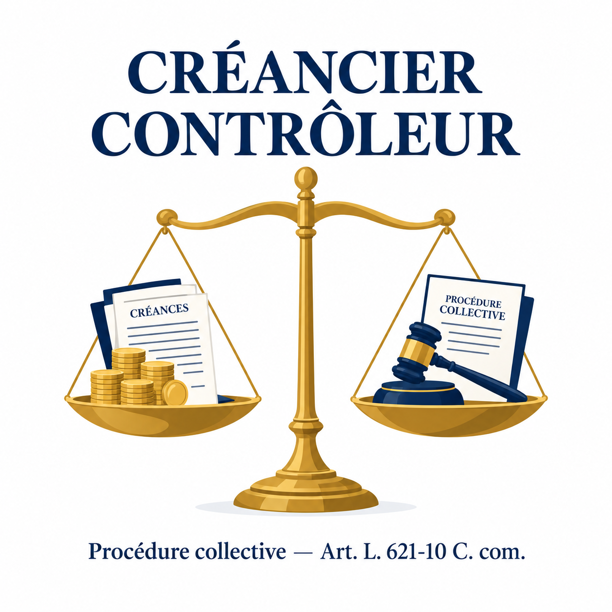 Vous êtes créancier d’une entreprise en procédure collective : demandez à être désigné contrôleur 