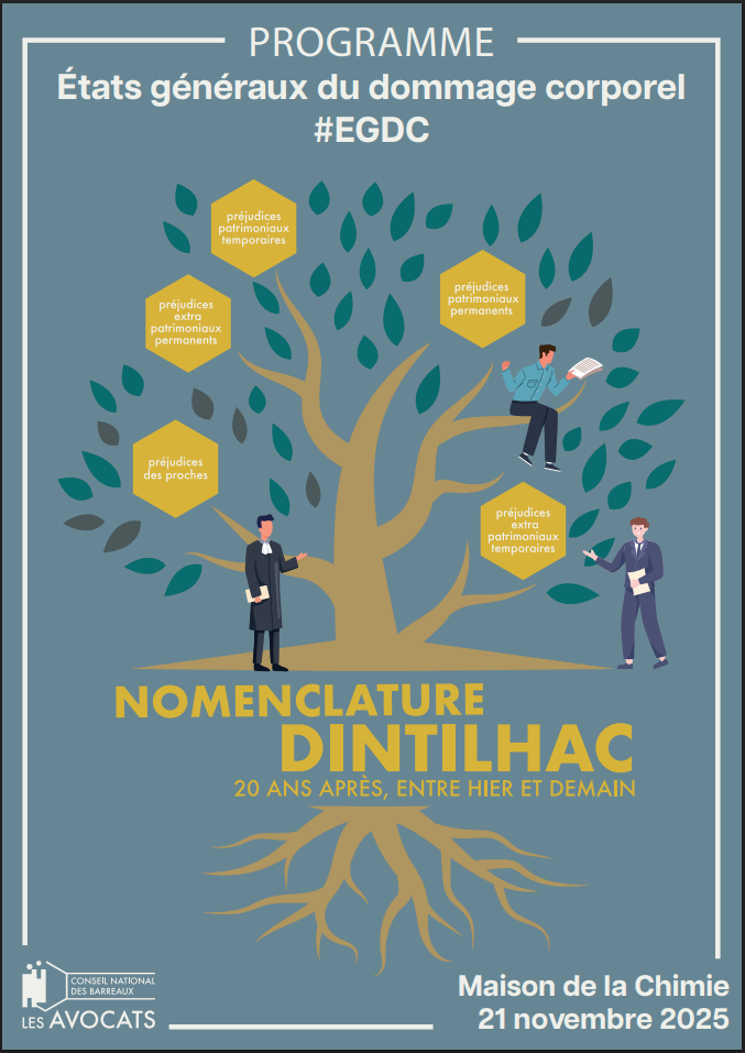 États généraux du dommage corporel 2025, Me Jean-Yves Pierlot, avocat, accompagne les victimes (accidents route, travail, médicaux) 
