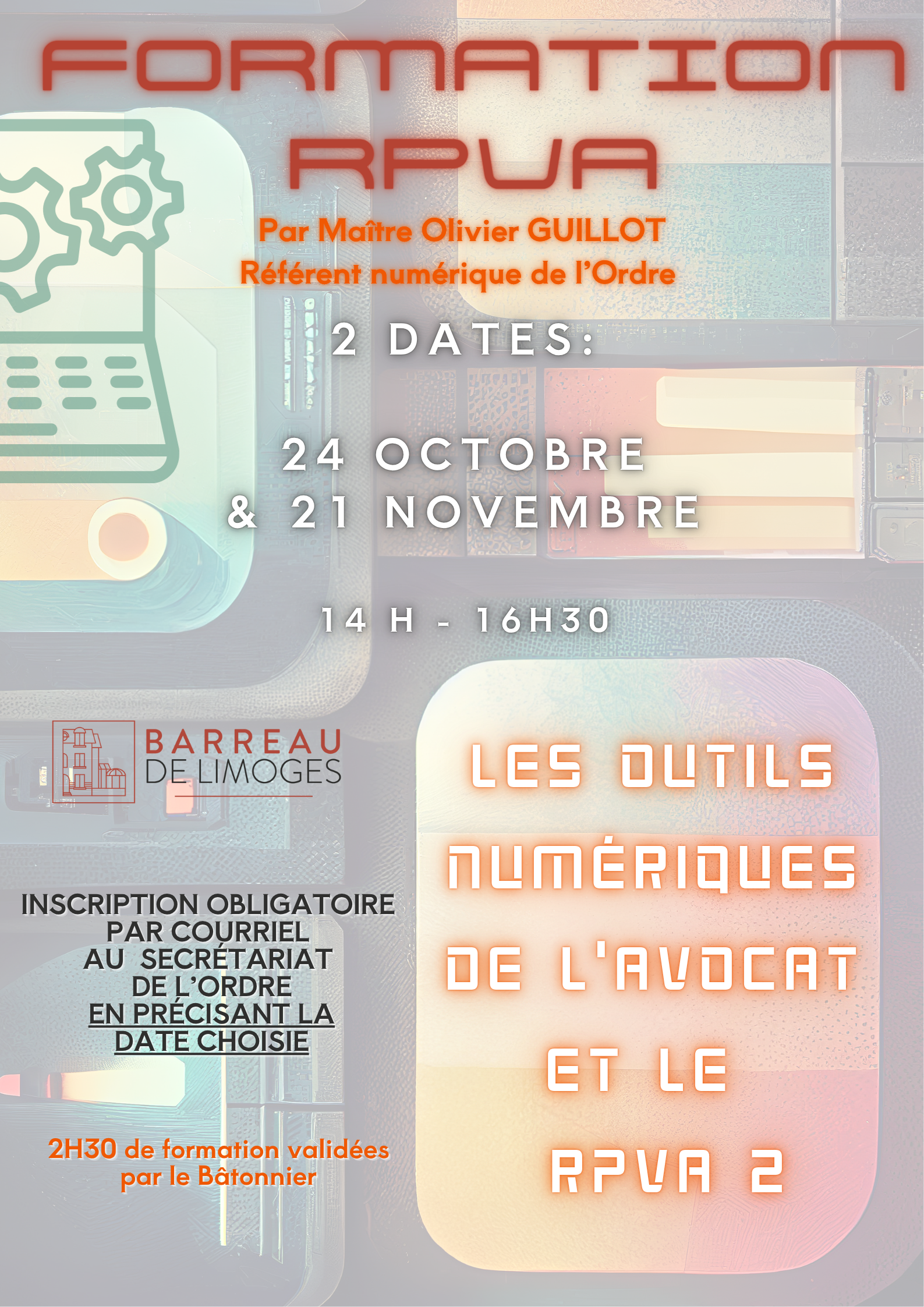 LE RPVA II c'est le moment d'y mettre...