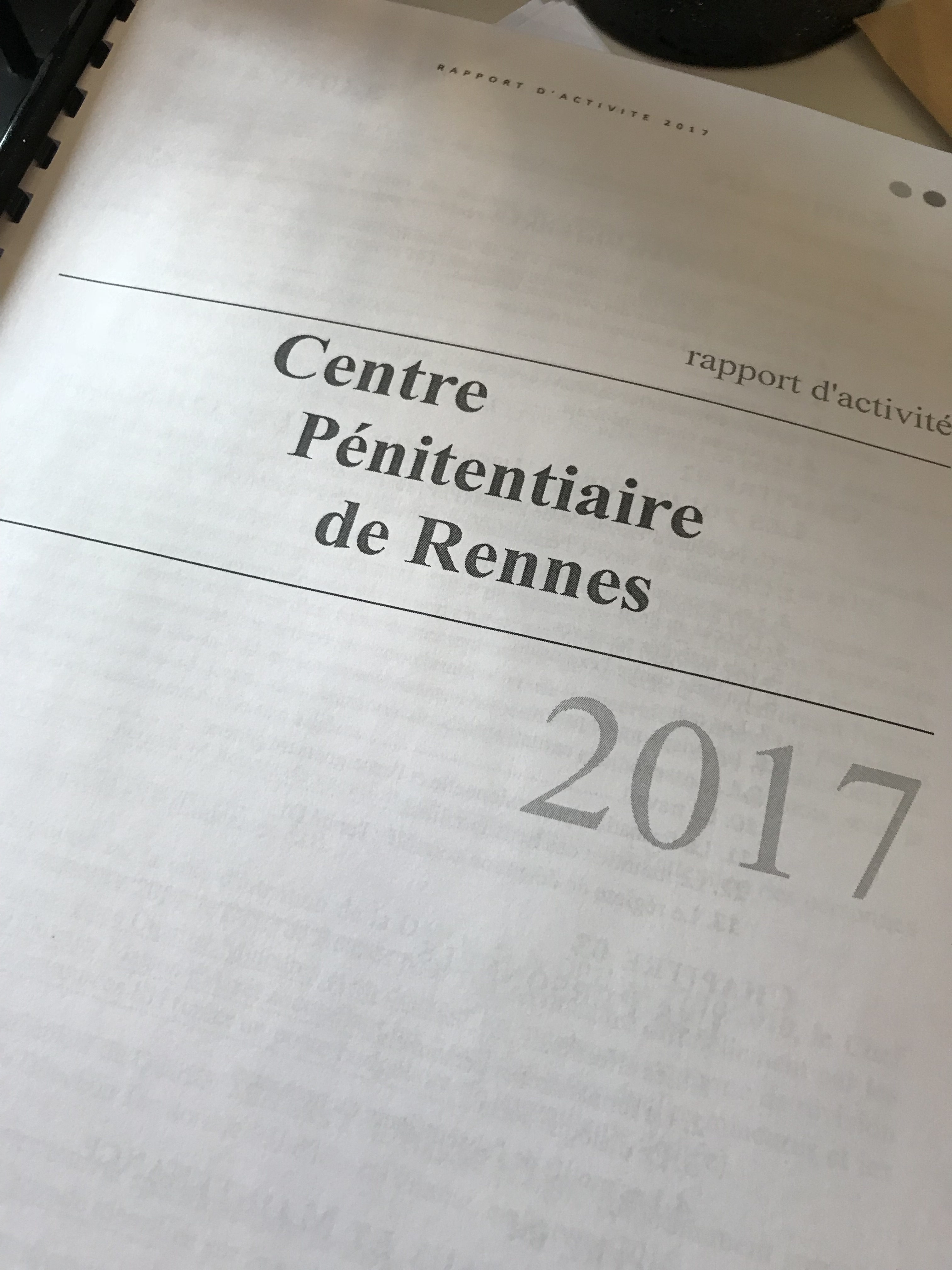CONSEIL D'ÉVALUATION DU CENTRE PÉNITENTIAIRE POUR FEMMES DE RENNES