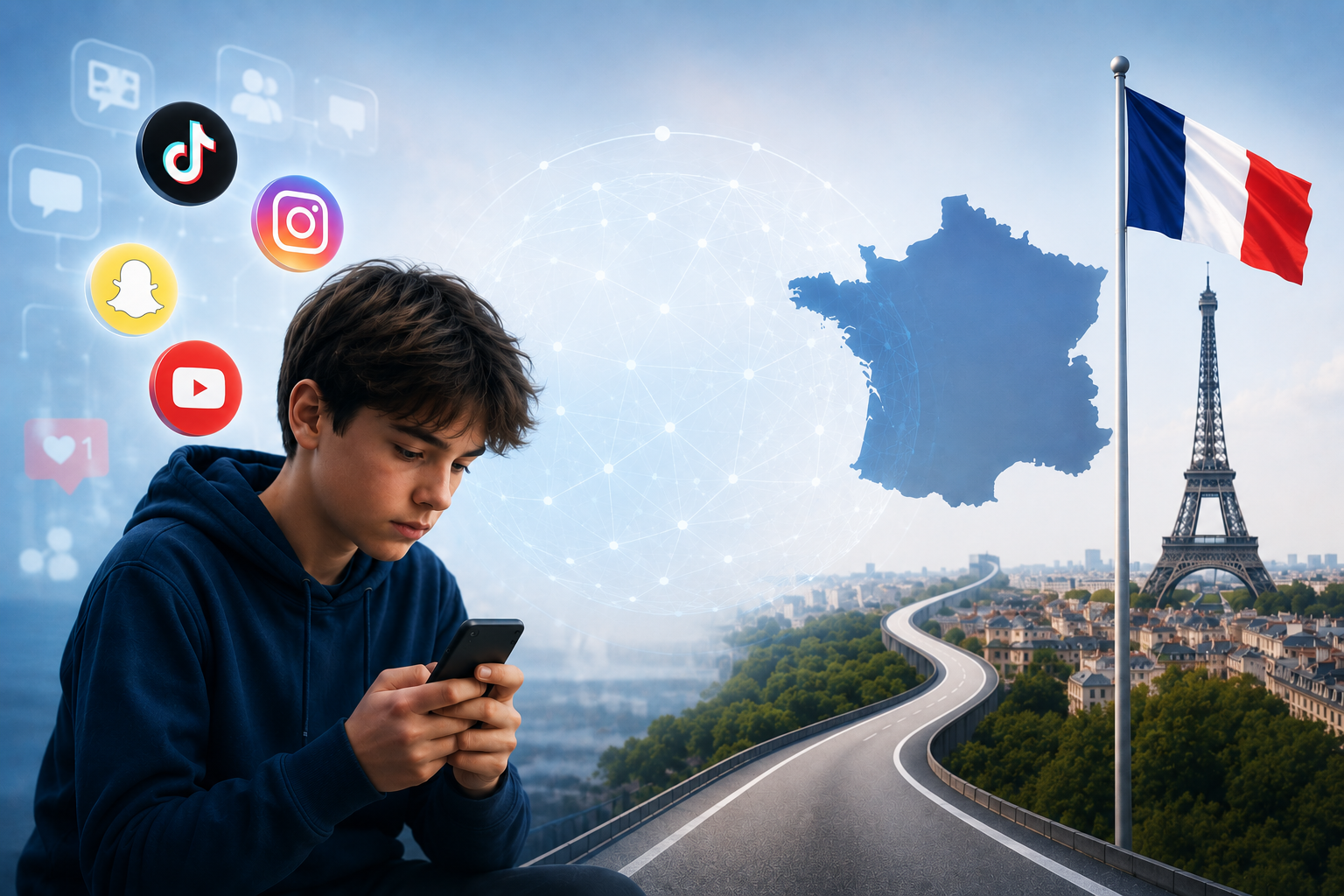 Réseaux sociaux et mineurs : la France trace la voie d’une régulation ambitieuse