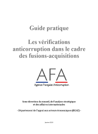 AFA : Le guide: des vérifications anticorruption pour Fusion-acquisition 