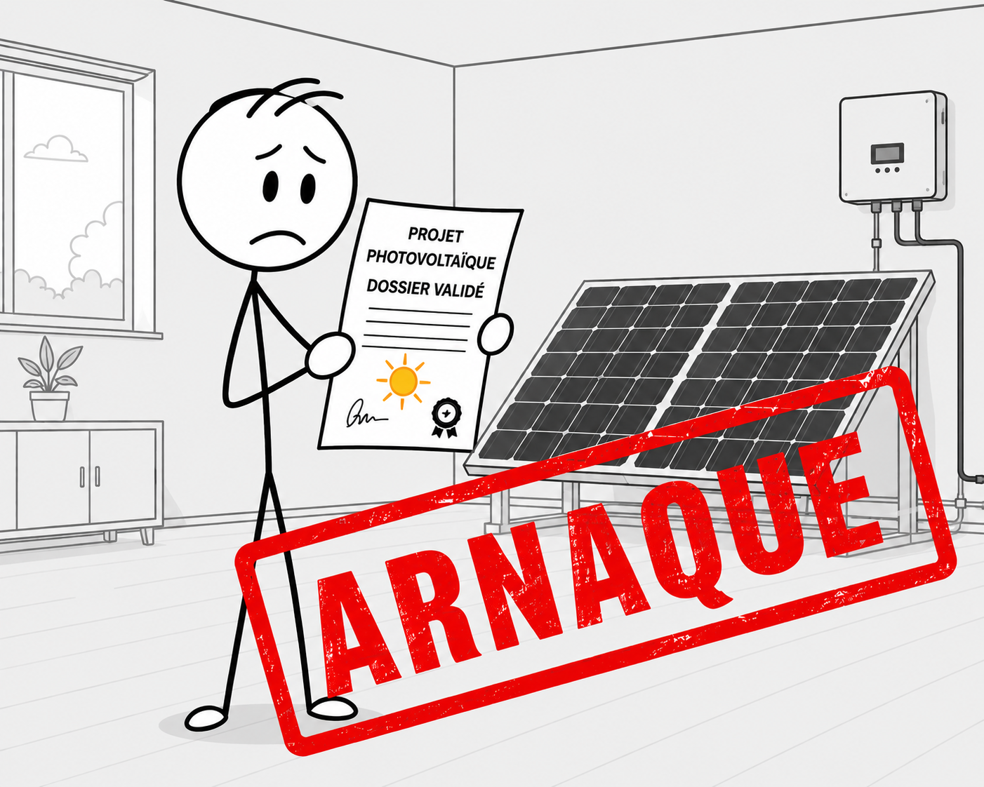 Fausse étude de faisabilité, fausses subventions : les signes d'une arnaque photovoltaïque