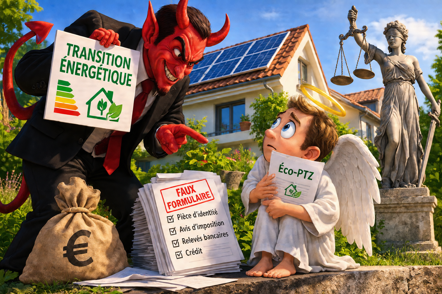 Faux formulaires Éco-PTZ : attention à l’arnaque à la rénovation énergétique et à l’usurpation d’identité