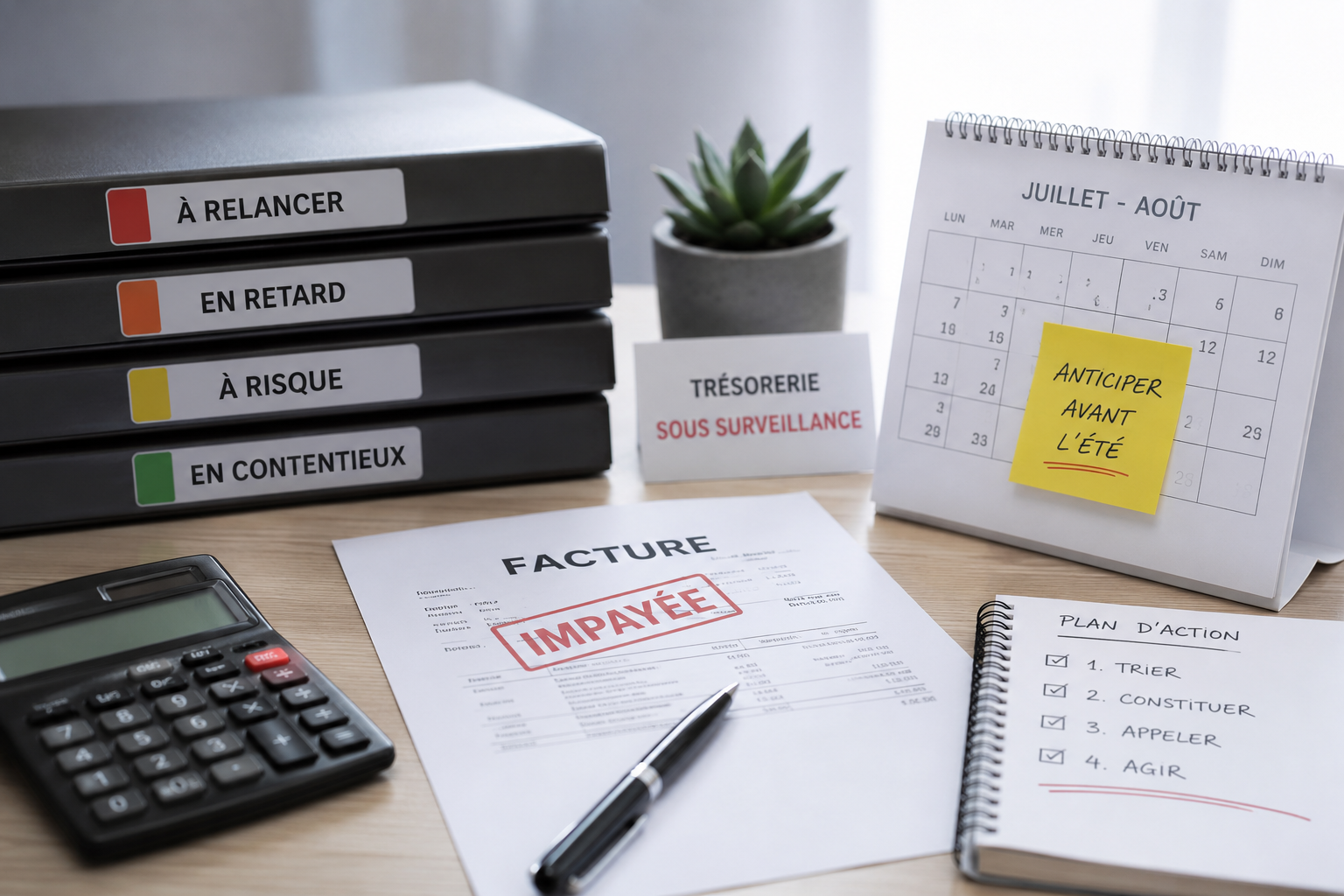 Factures impayées : le plan d’action en 4 étapes pour être payé