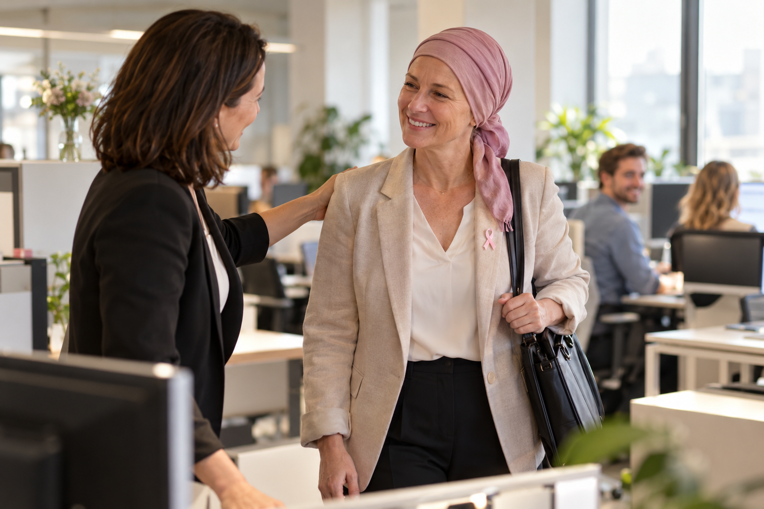Cancer du sein et travail : vos droits, du diagnostic au retour