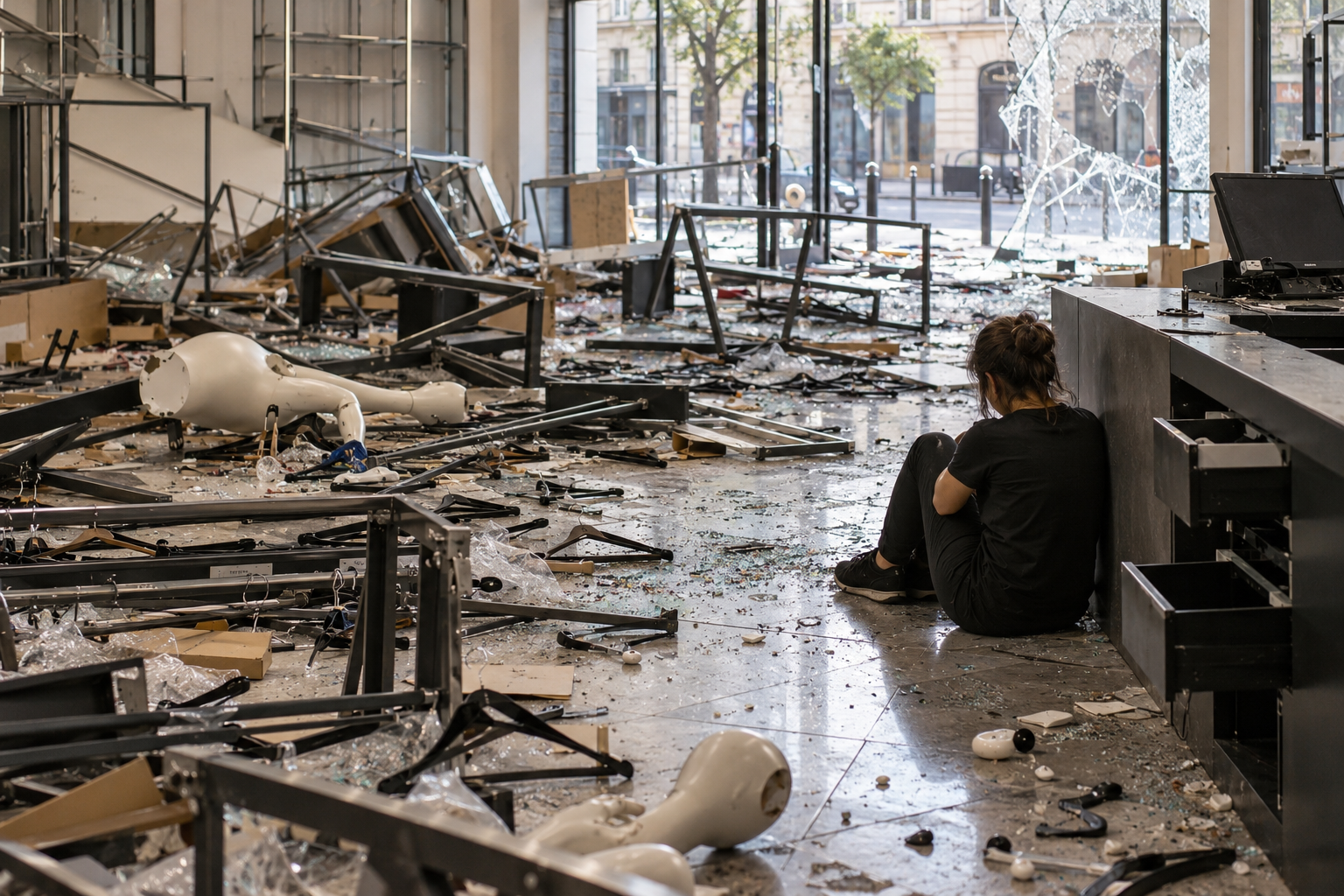 Magasin pillé lors d'une manifestation : quels droits pour les salariés ?