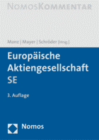 Europäische Aktiengesellschaft SE (Société Européenne SE) (livre, Nomos, 2019)