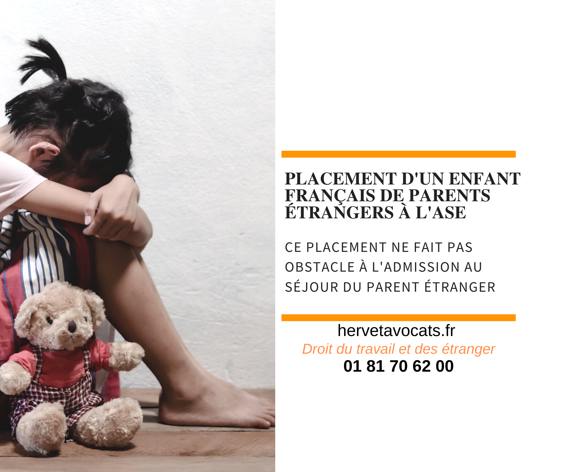 Parents d’enfant français : le placement de l’enfant à l’ASE ne fait pas obstacle à l’admission au séjour de son parent étranger
