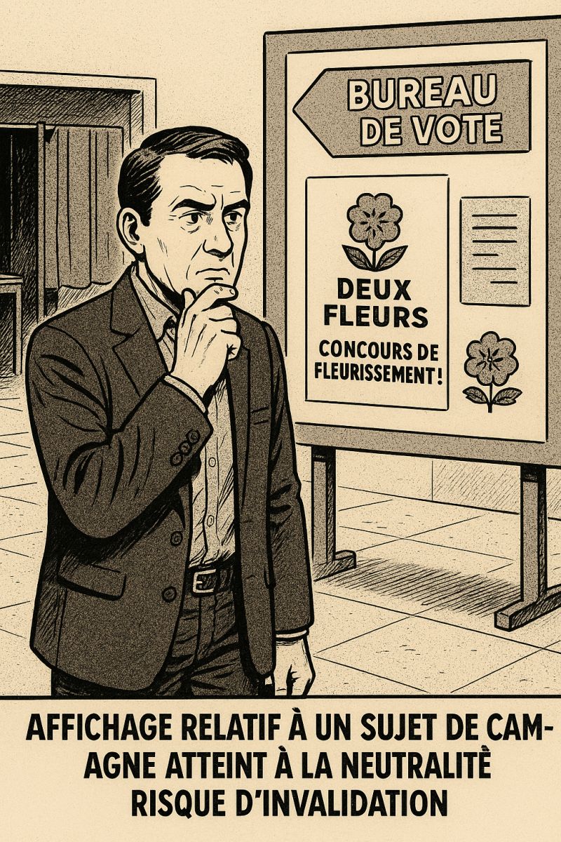 Neutralité du bureau de vote et annulation de l'élection municipale