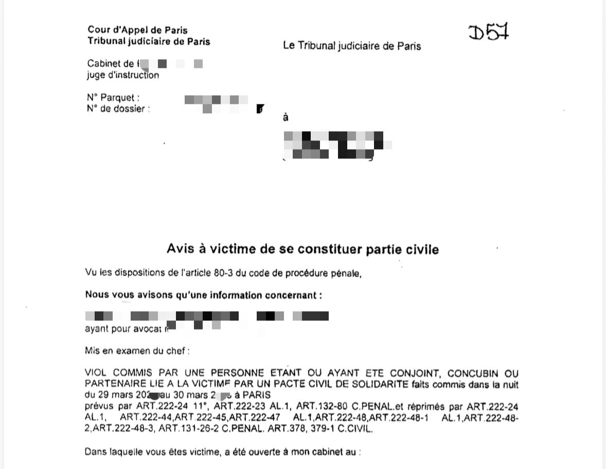 Vous avez reçu un avis à victime de se constituer partie civile : que faire ?