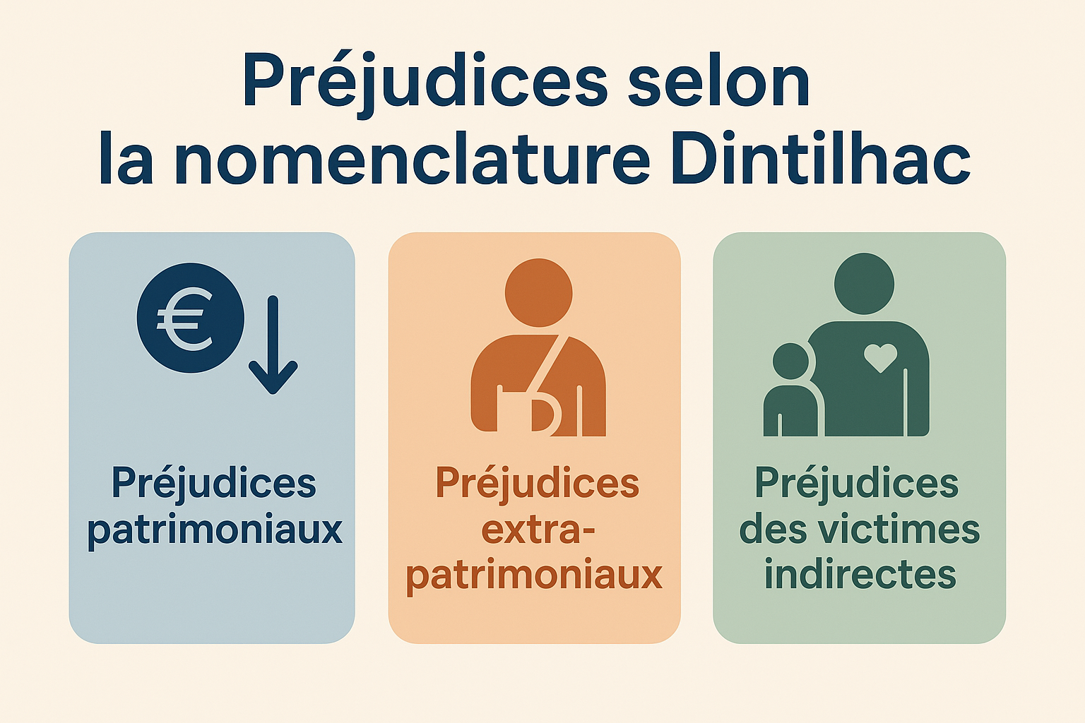 Préjudices selon la nomenclature Dintilhac : comprendre et chiffrer son indemnisation