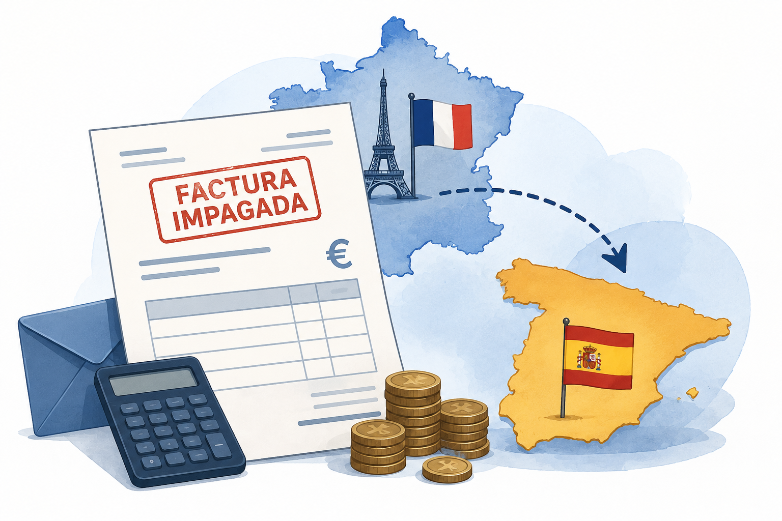 Proceso monitorio europeo para cobrar deudas en Francia