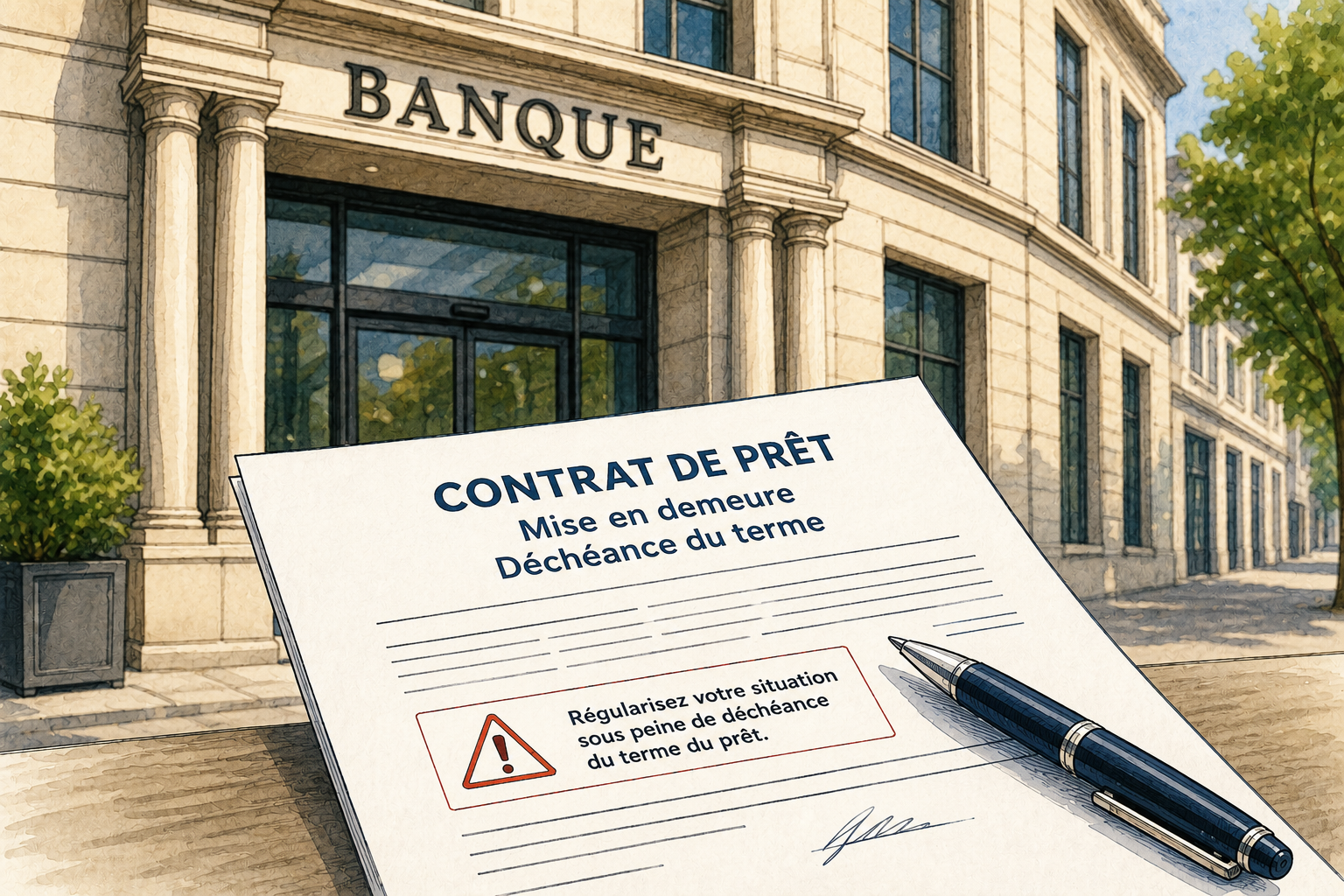 Déchéance du terme d’un prêt : quelles conditions la banque doit-elle respecter ?