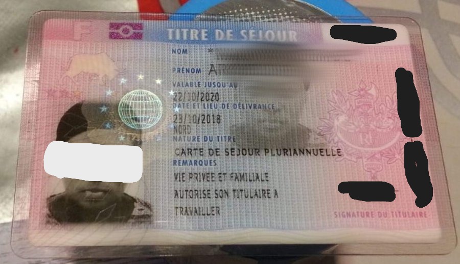 Titre de séjour vie privée et familiale