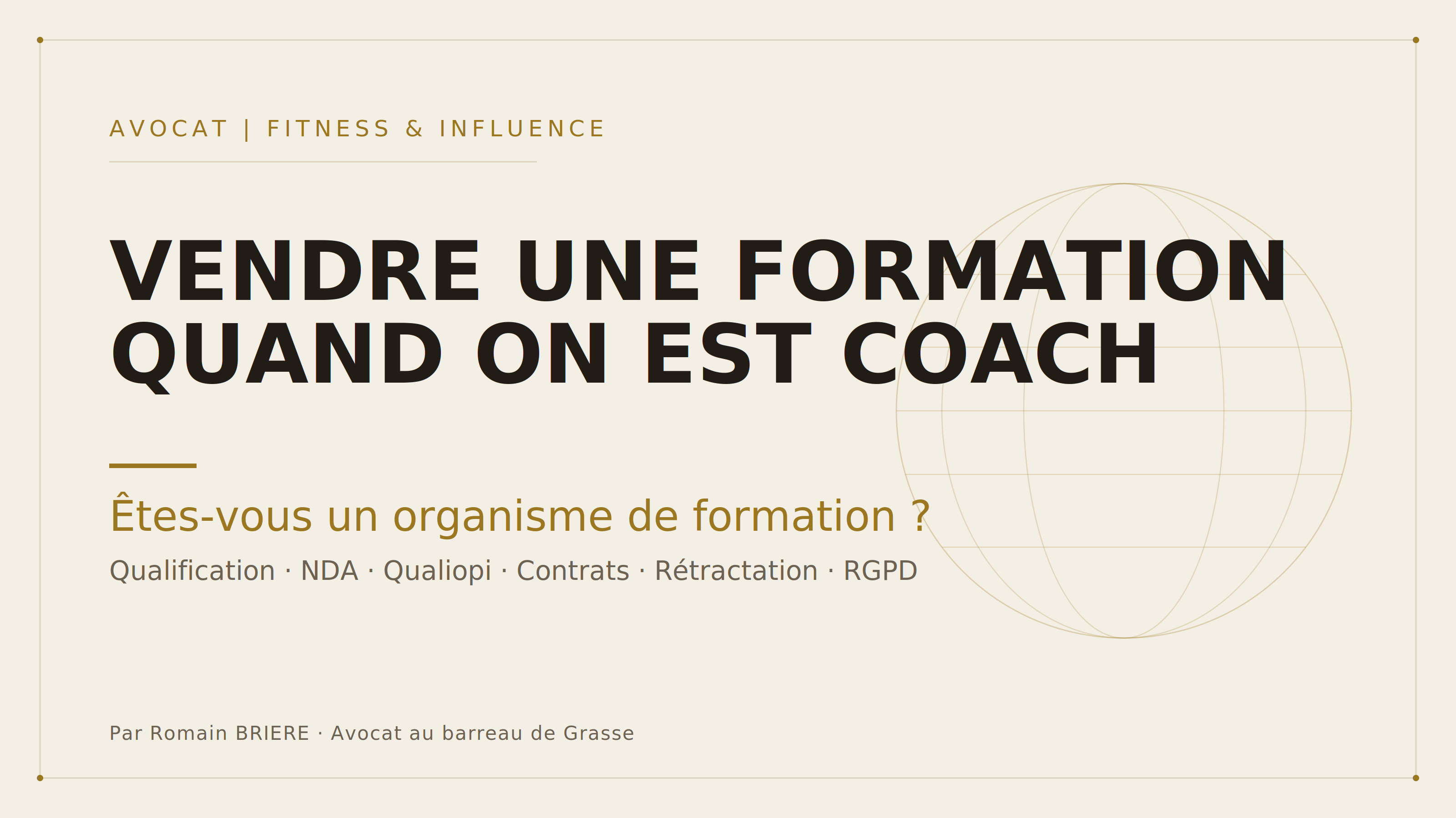Vendre une formation en ligne
