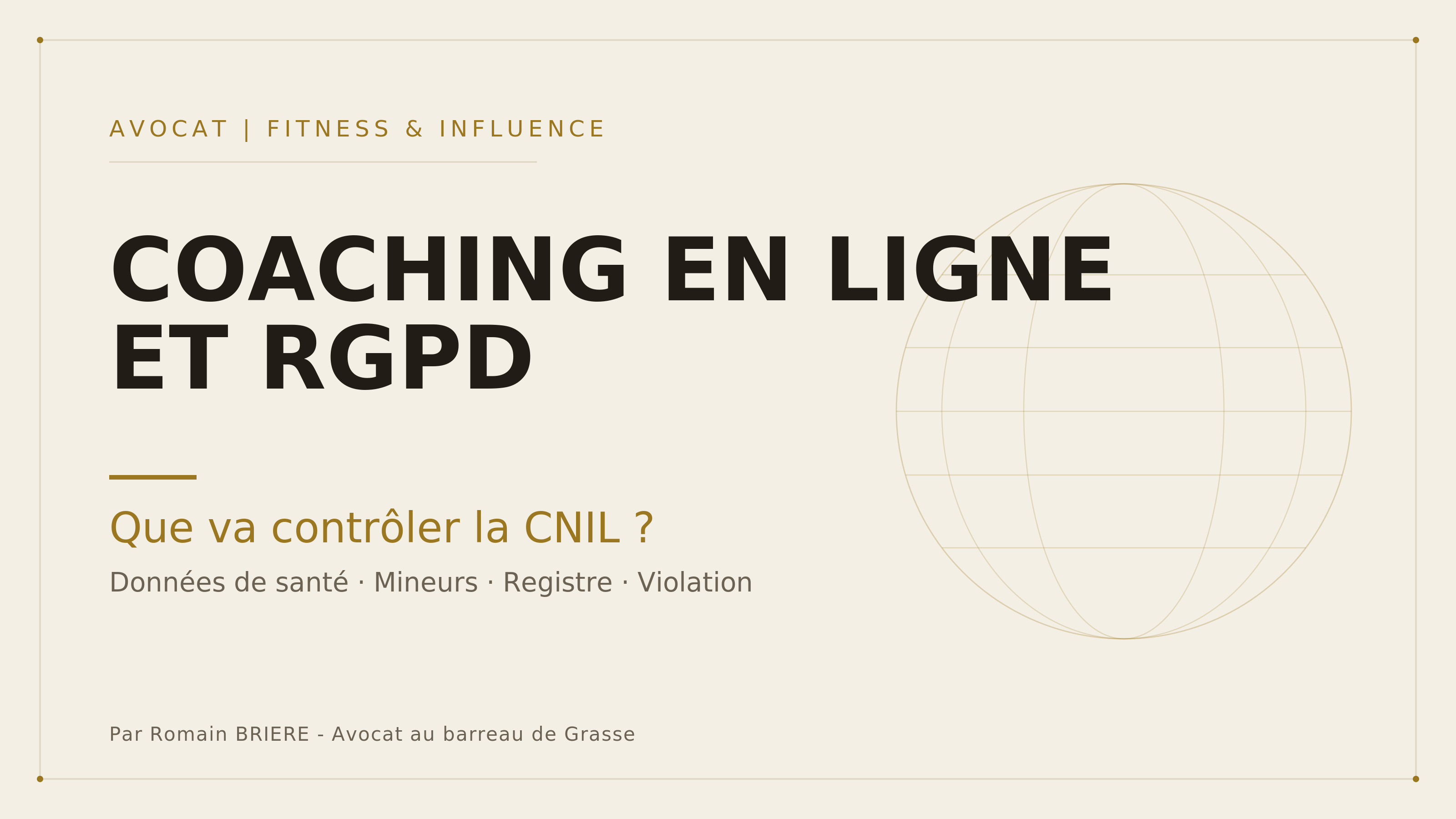 RGPD et coaching en ligne : la conformité que la CNIL attend en 2026