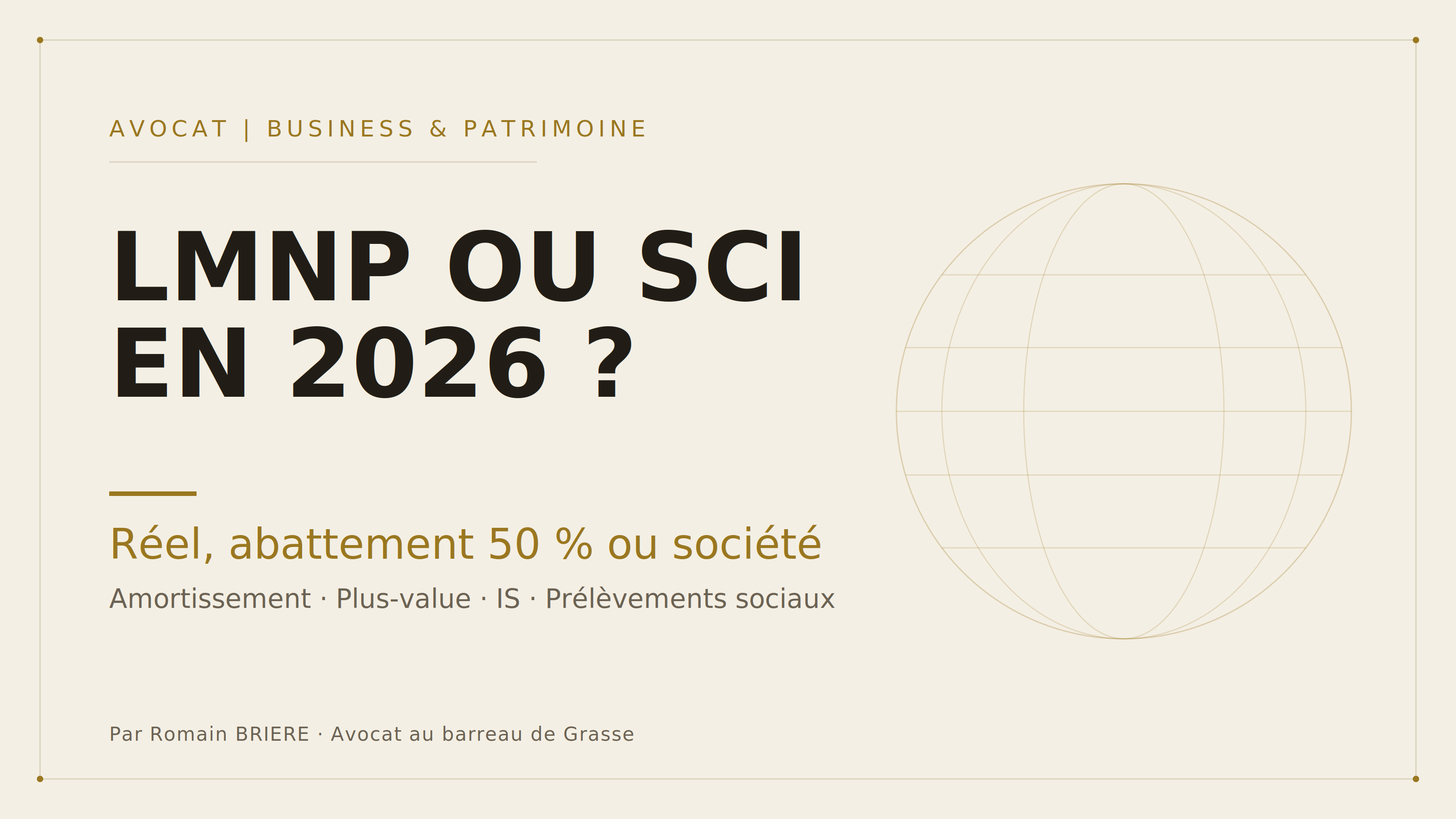 LMNP ou SCI en 2026 ?