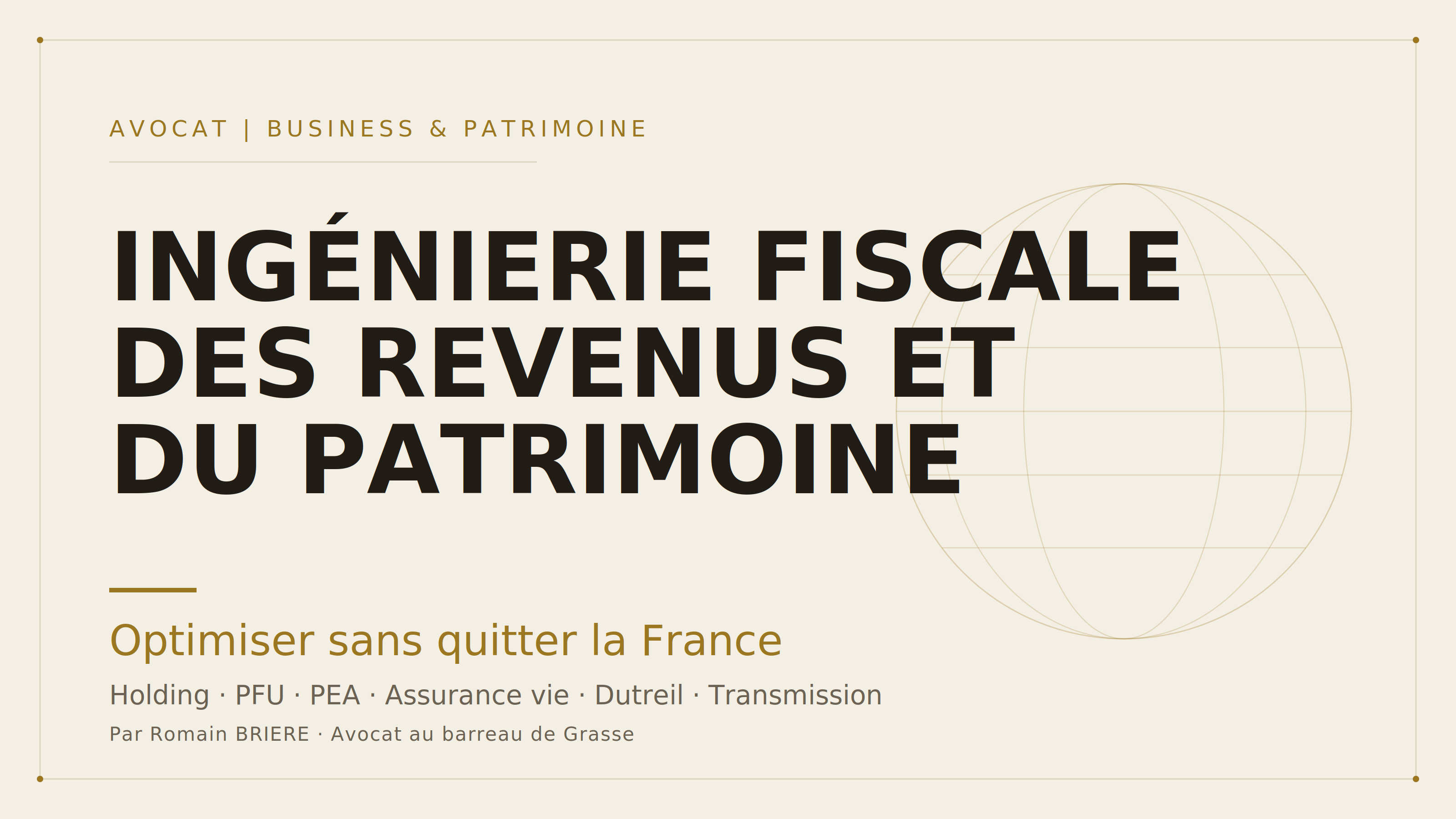 LES NICHES FISCALES FRANCAISES 