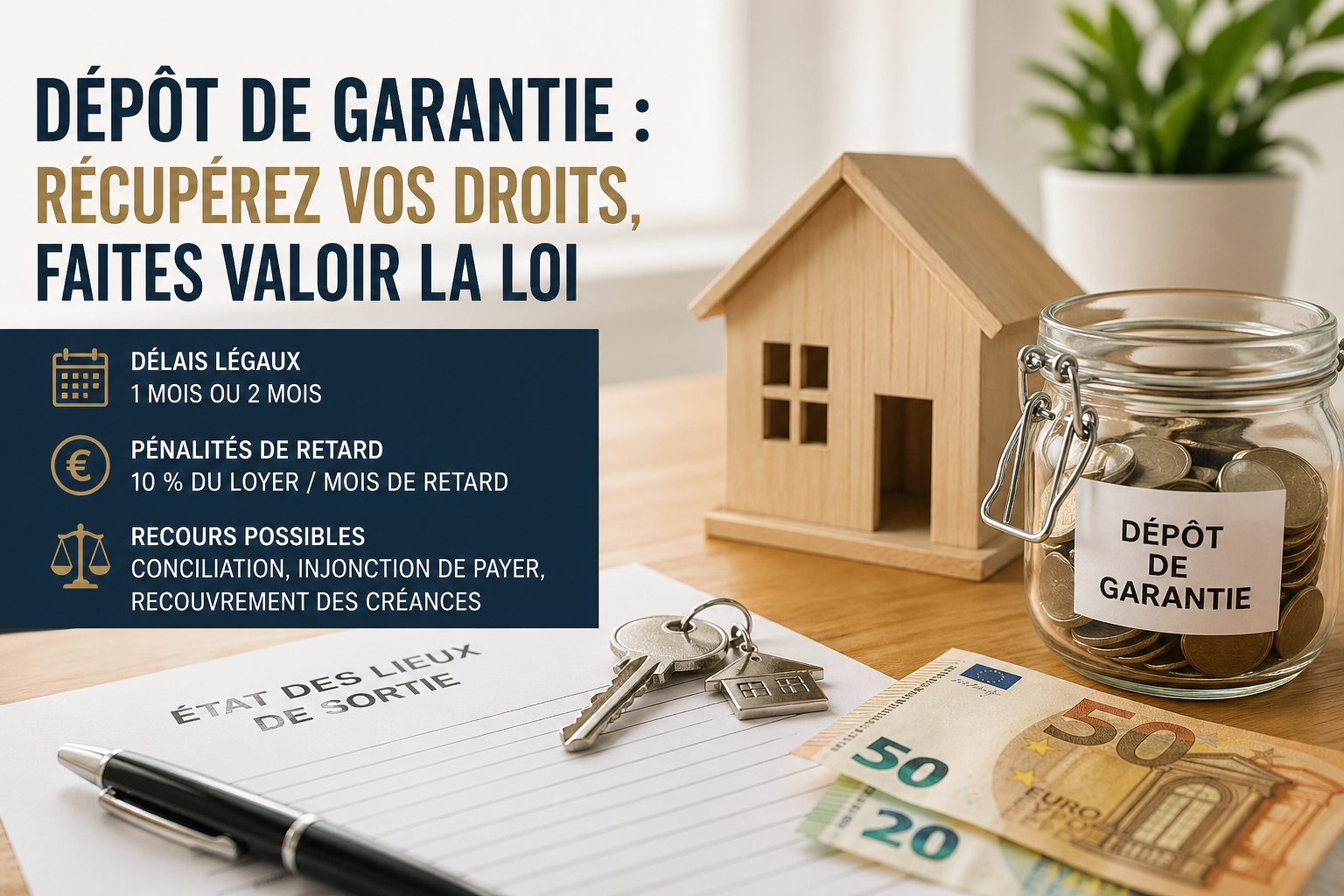 Locataire : comment récupérer sa caution ?