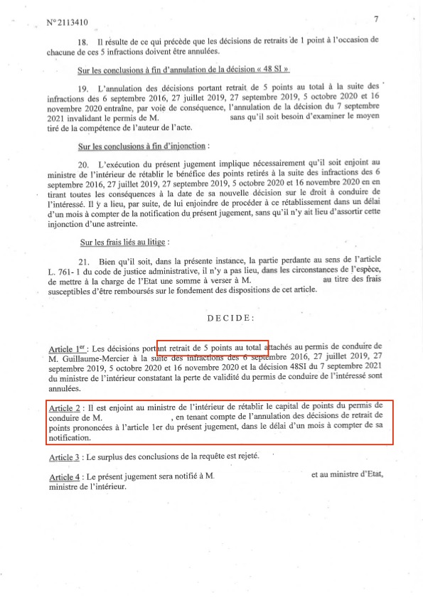 Un permis sauvé pour les vacances
