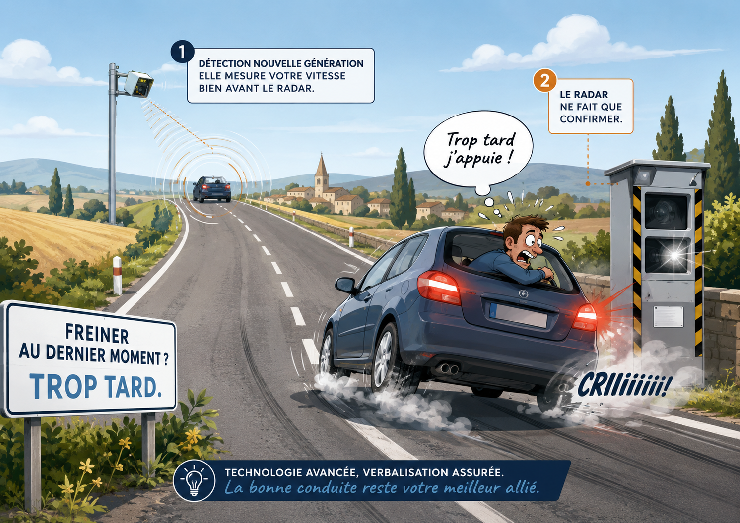 Radars nouvelle génération : la contestation reste une question juridique.
