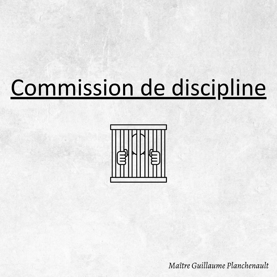 Commission de discipline