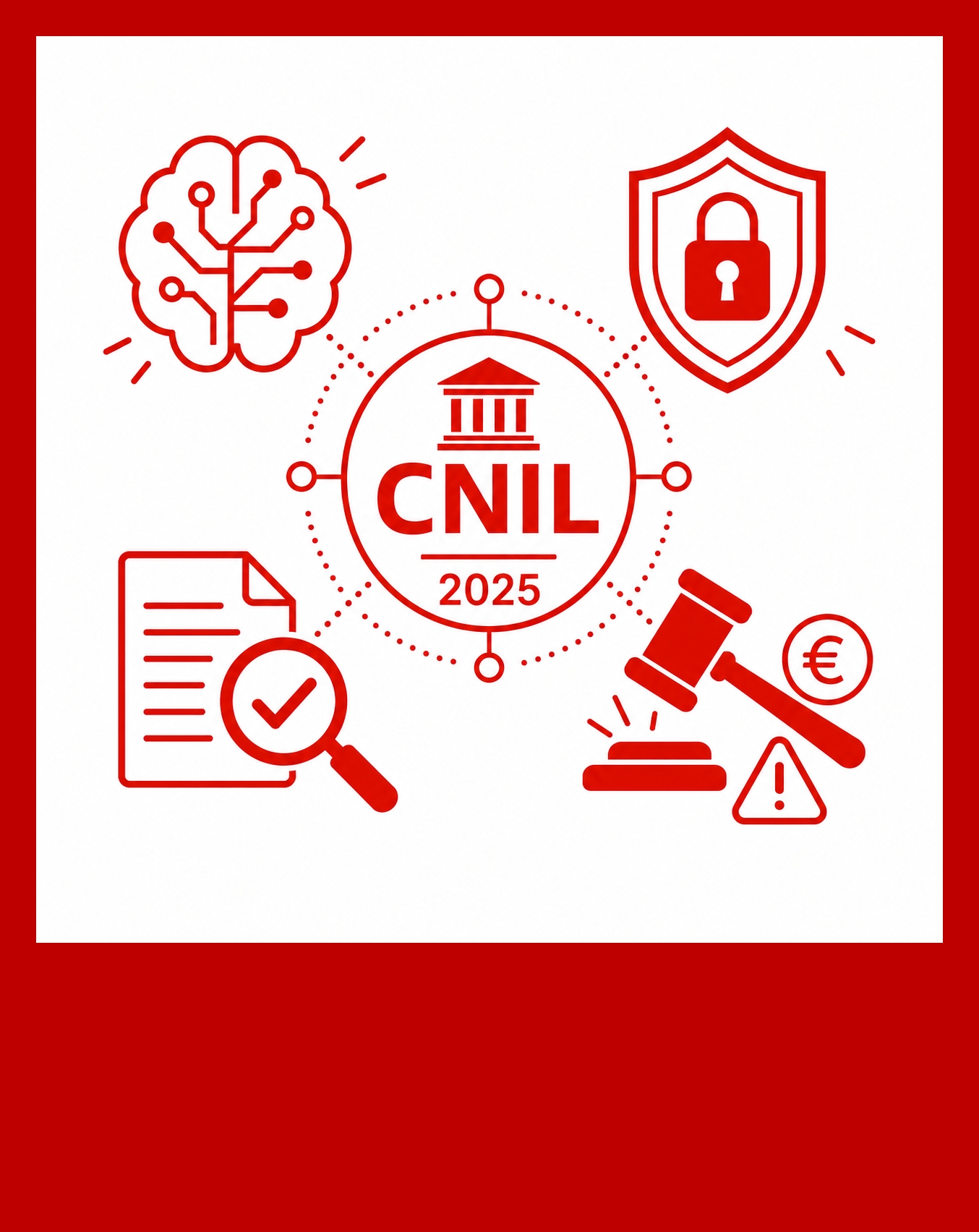 RAPPORT CNIL 2025 | PRES DE 500 MILLIONS € D'AMENDES | LA CNIL TRANSFORME L’OBLIGATION DE SÉCURITÉ DE L’ARTICLE 32 RGPD EN LIGNE BUDGÉTAIRE INCONTOURNABLE.